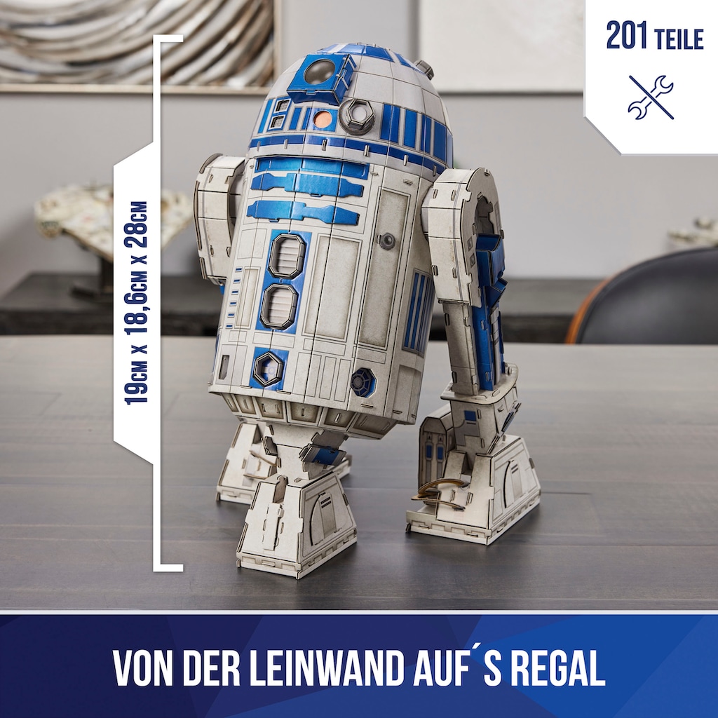 Spin Master 3D-Puzzle »4D Build - Star Wars - R2-D2 Roboter«