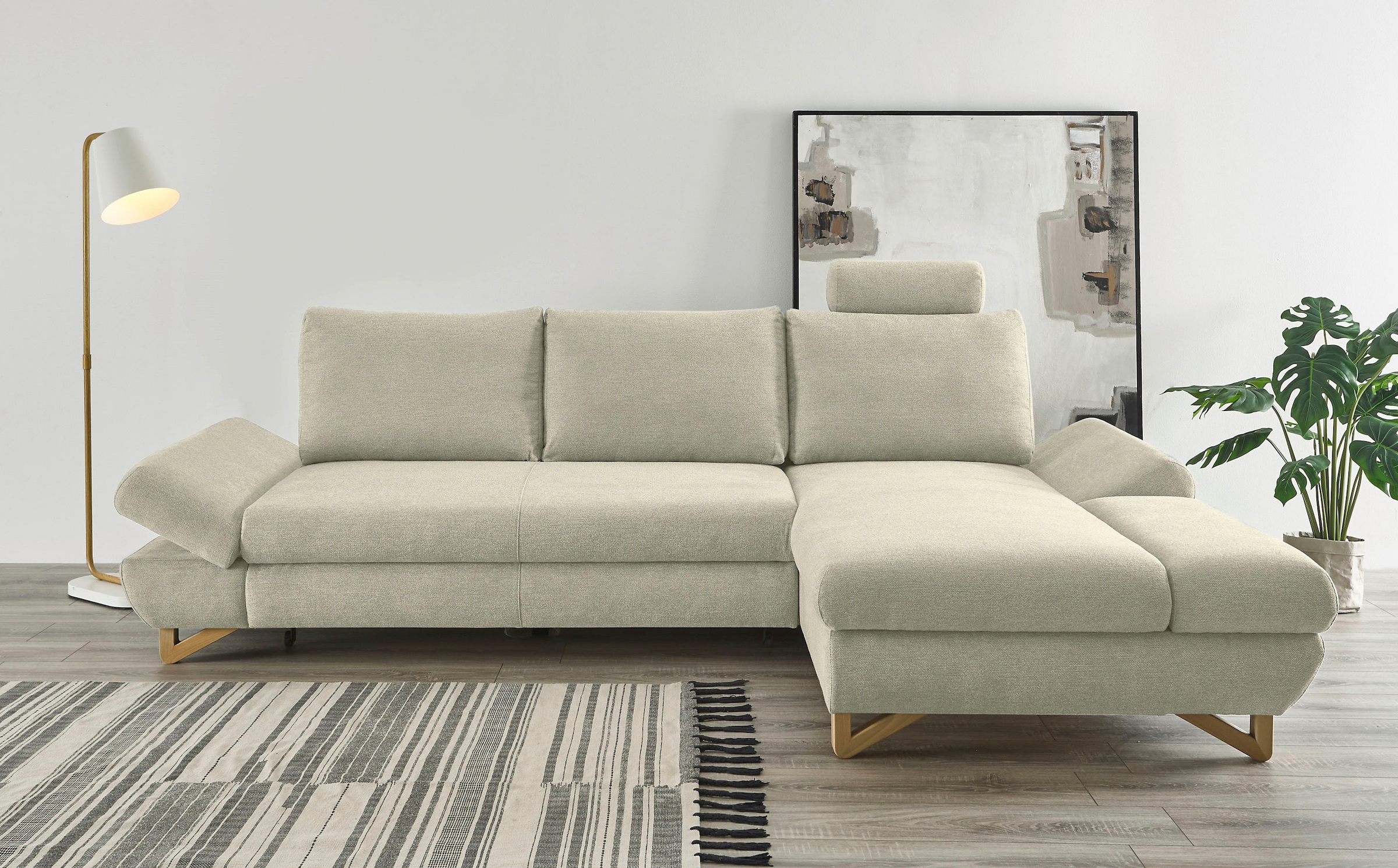 Schlafsofa »City/Giron«, komfortable Bettfunktion (Liegefläche 245 x 138 cm), sowie...