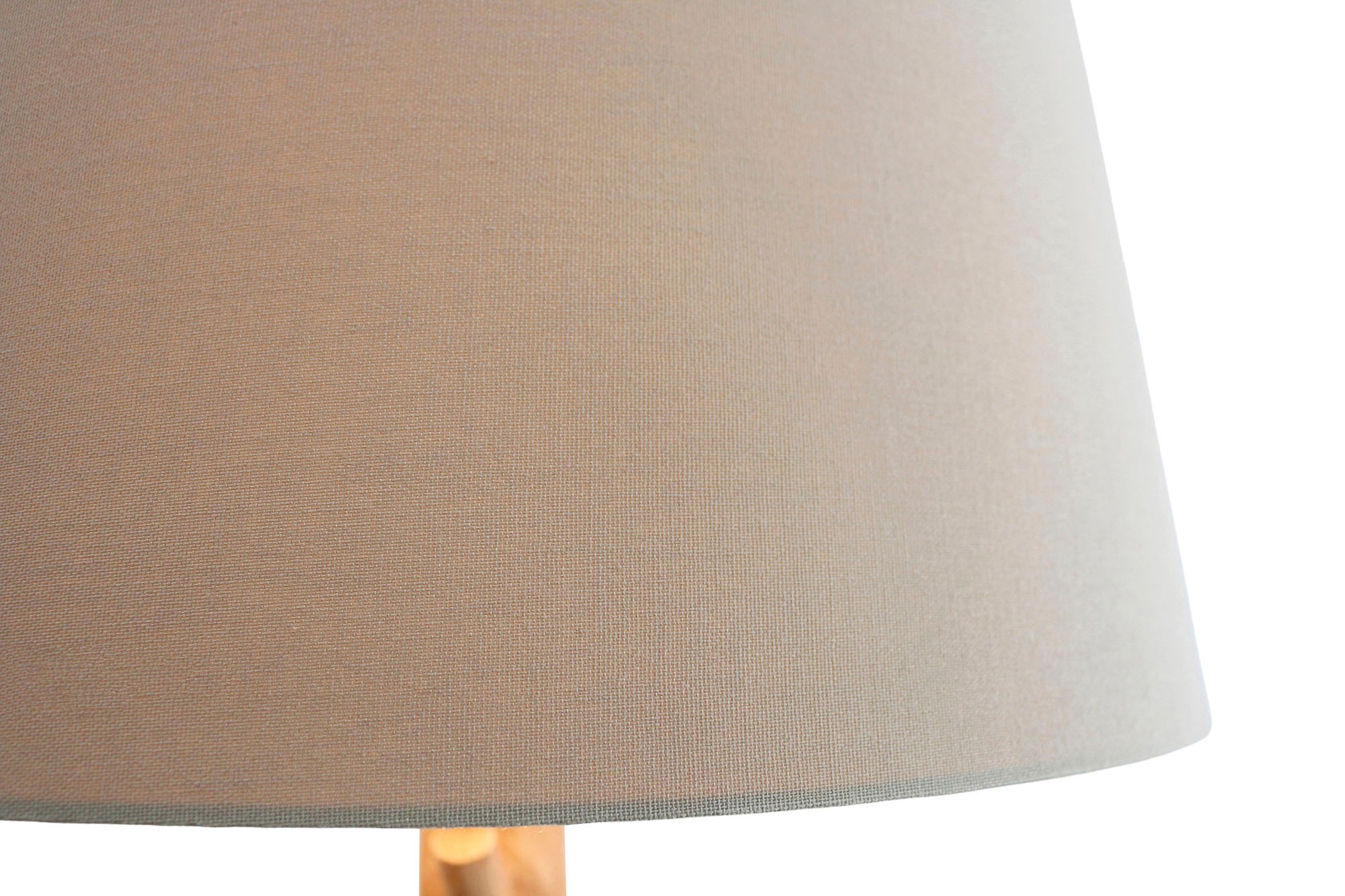 SalesFever Stehlampe »Tahlia«, 1 flammig, Leuchtmittel E27 | ohne Leuchtmittel, handgefertigt, mit Leinenschirm
