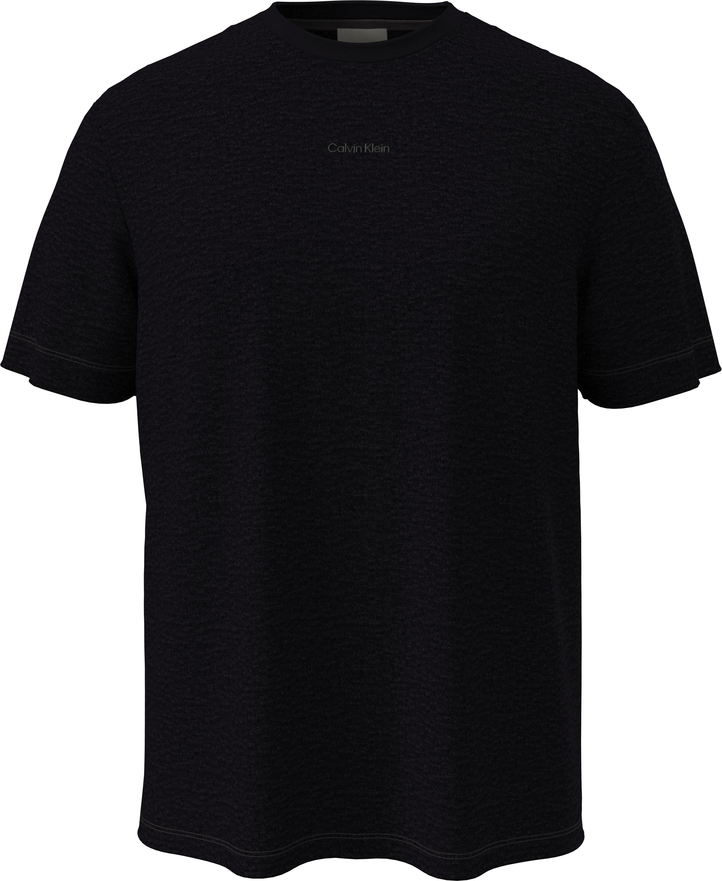 Calvin Klein T-Shirt »SS STRETCH PIQUE NANO EASY TEE«, Mit Rundhalsausschnitt