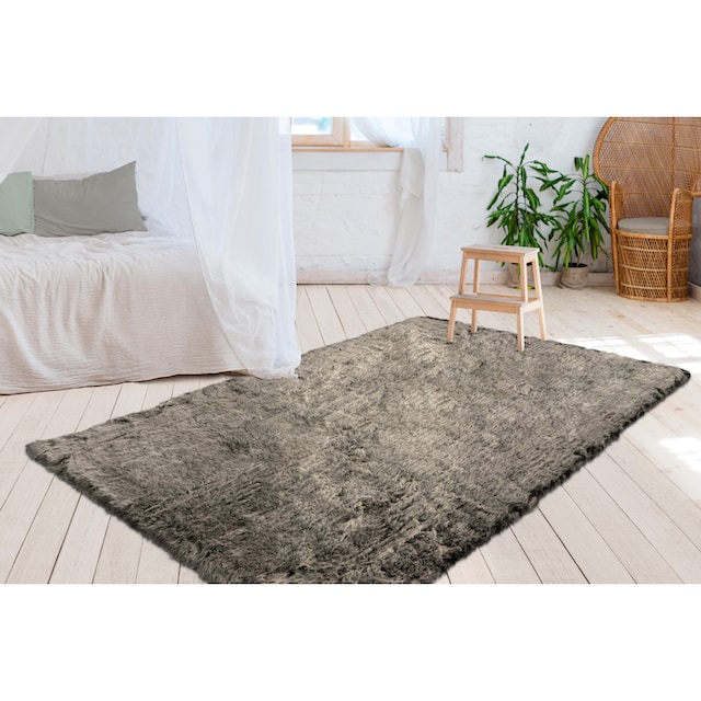 me gusta Teppich »Tender 125«, rechteckig, Kuscheliger & gemütlicher  Teppich, UNI-Farben,Fußbodenheizung geeignet online bei OTTO