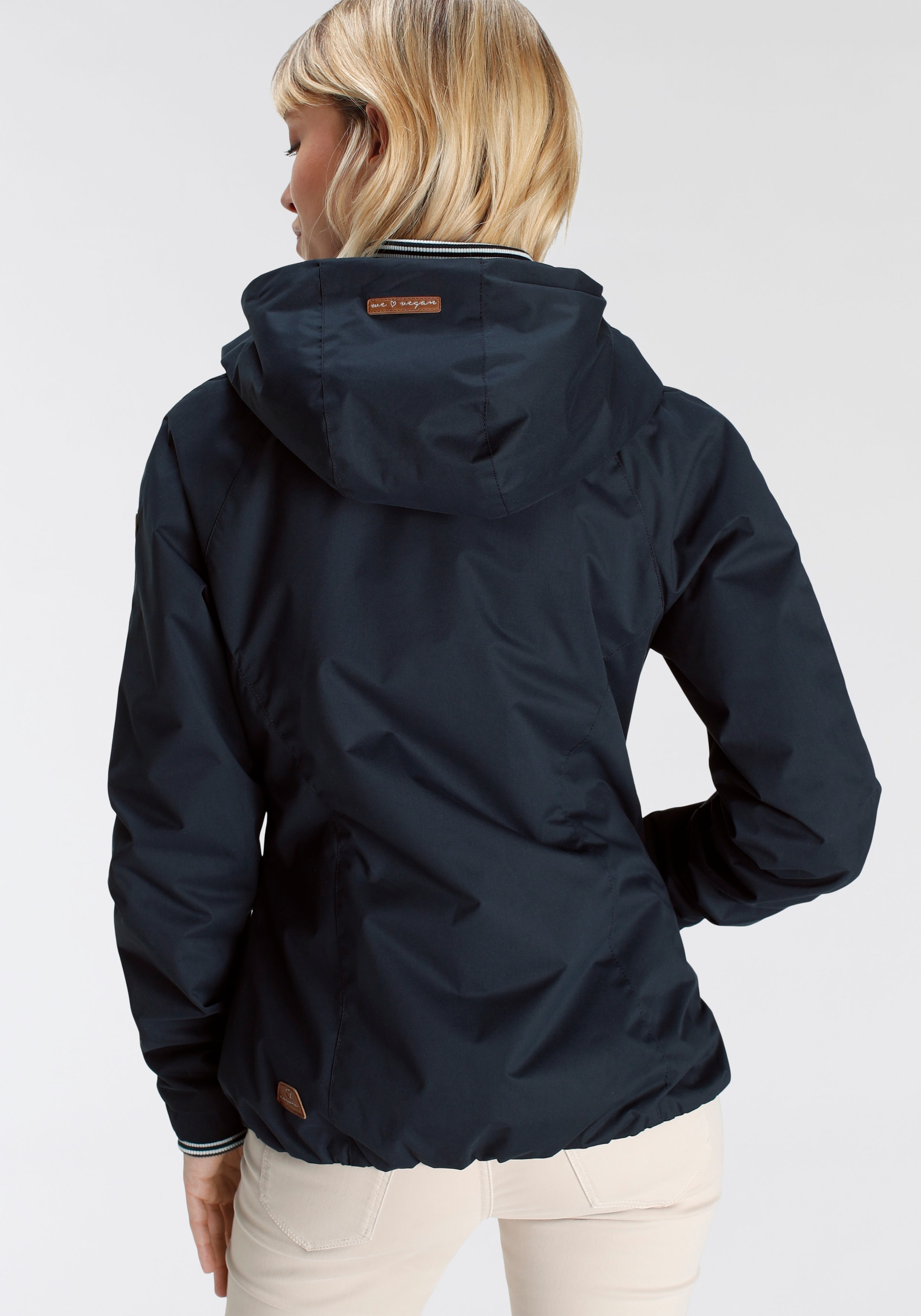 Ragwear Outdoorjacke »DIZZIE UNI O«, mit Kapuze, trendige Übergangsjacke mit Kapuze