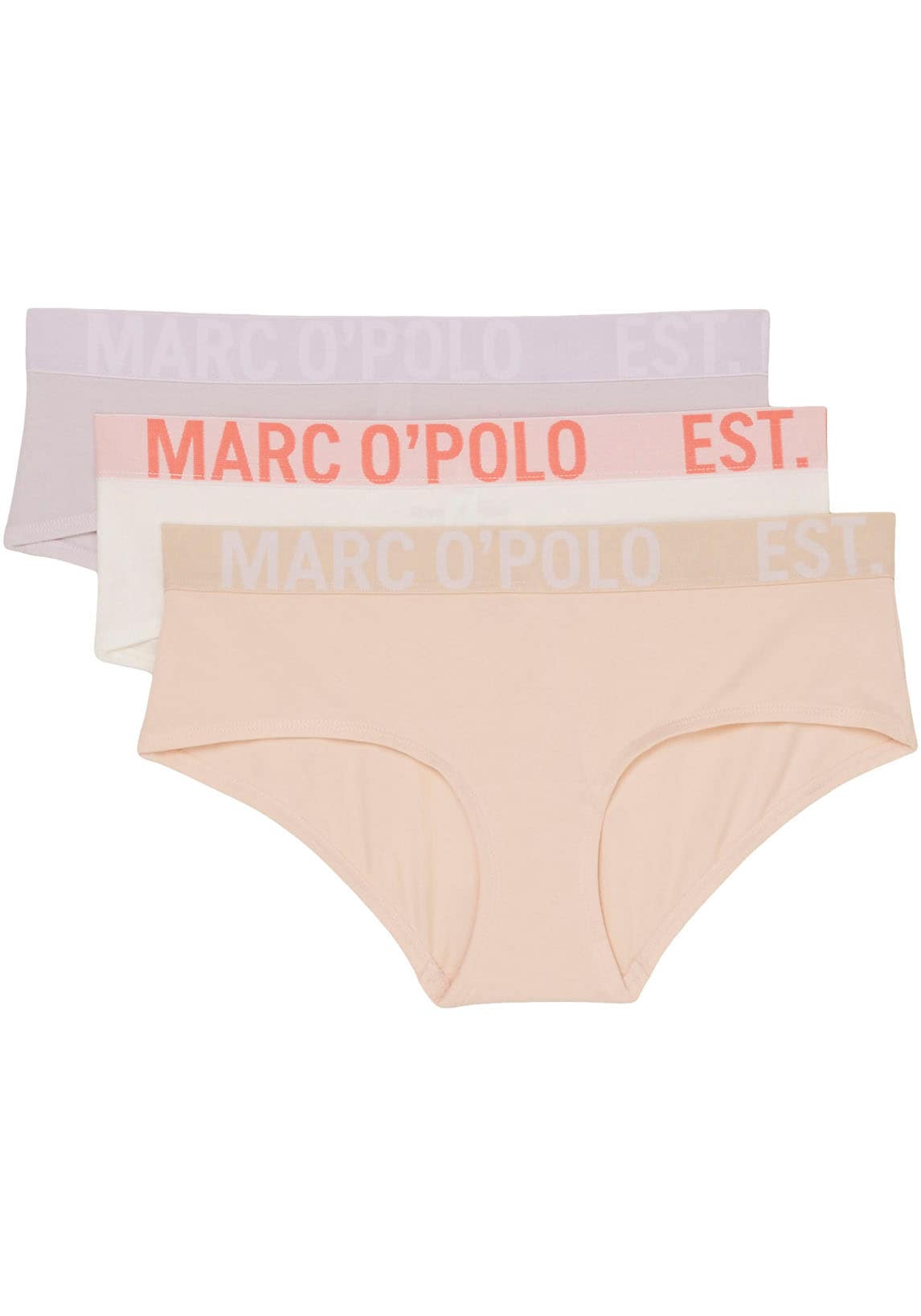 Marc O'Polo Panty, (3er Pack), mit Logobund