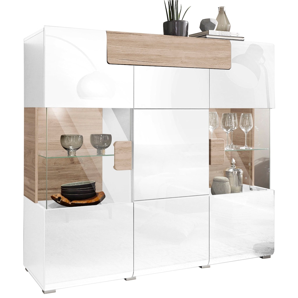 Helvetia Highboard »Toledo«, Breite 147,4 cm