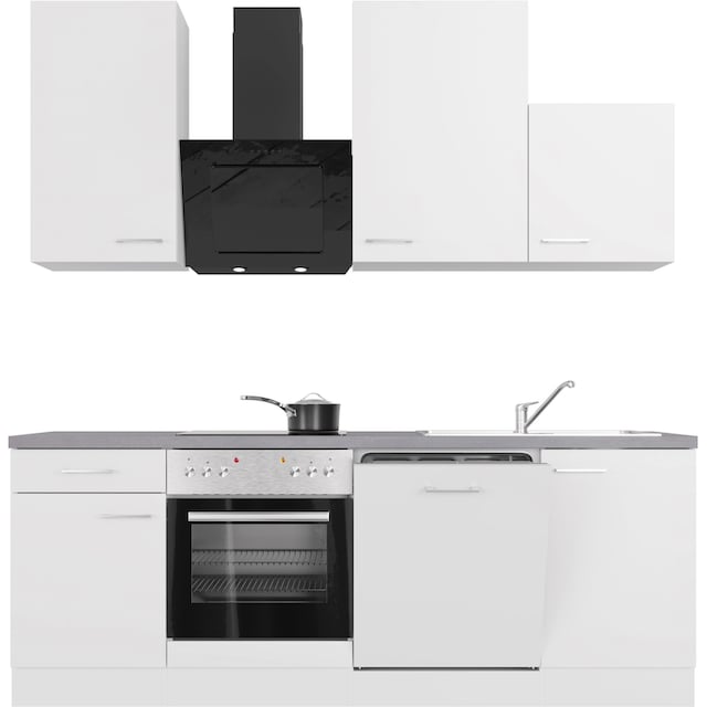 Flex-Well Küche »Kopenhagen«, mit E-Geräten, Breite 220 cm, in vielen  Farbvarianten erhältlich bestellen bei OTTO