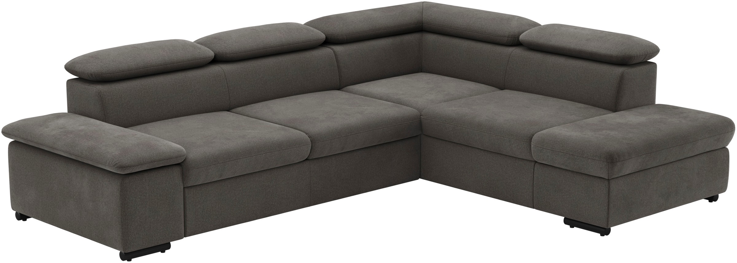 sit&more Ecksofa »Alcudia L-Form«, mit Armteilverstellung, optional Kopfteilverstellung und Bettfunktion