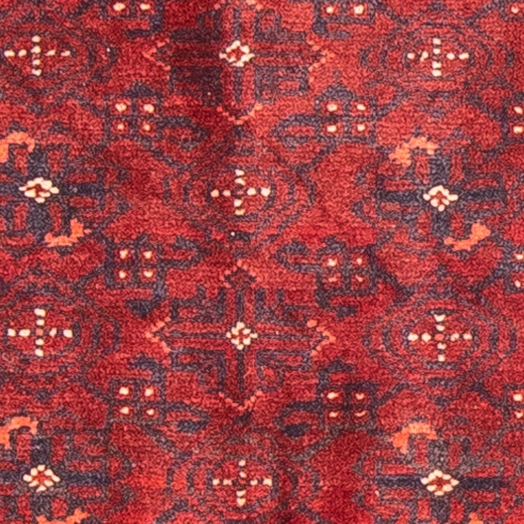 morgenland Orientteppich »Afghan - 140 x 44 cm - rot«, rechteckig