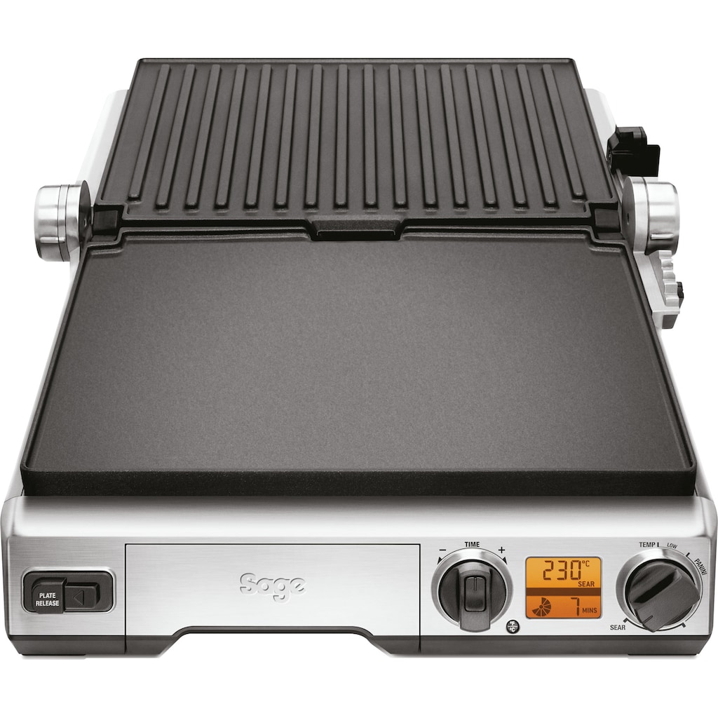 Sage Kontaktgrill »the Smart Grill Pro, BGR840BSS«, 2400 W