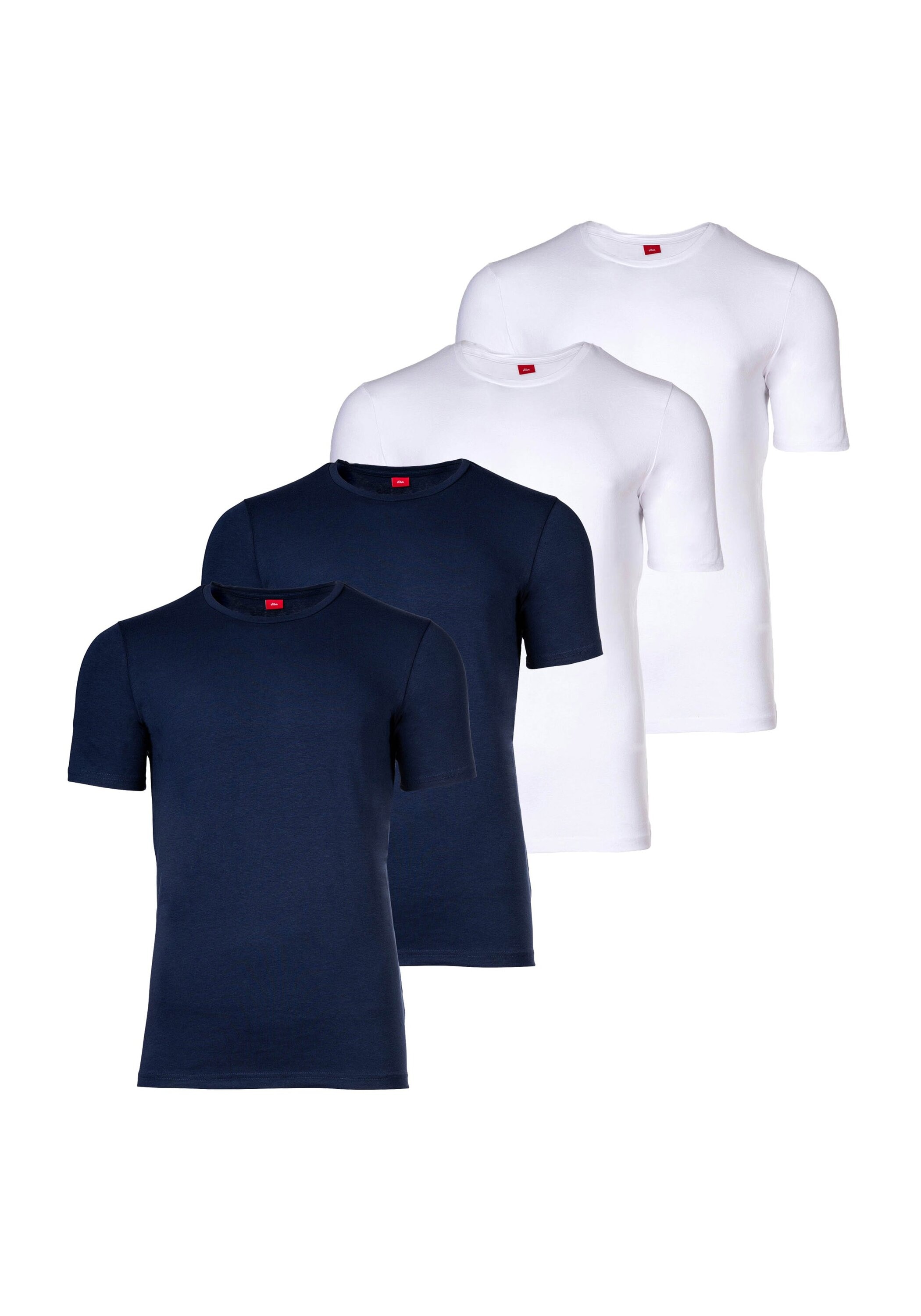 s.Oliver T-Shirt »T-Shirt 4er Pack«