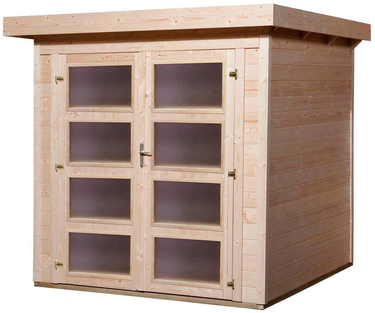 Weka Gartenhaus »321 Gr.4, natur, 19 mm« in beige