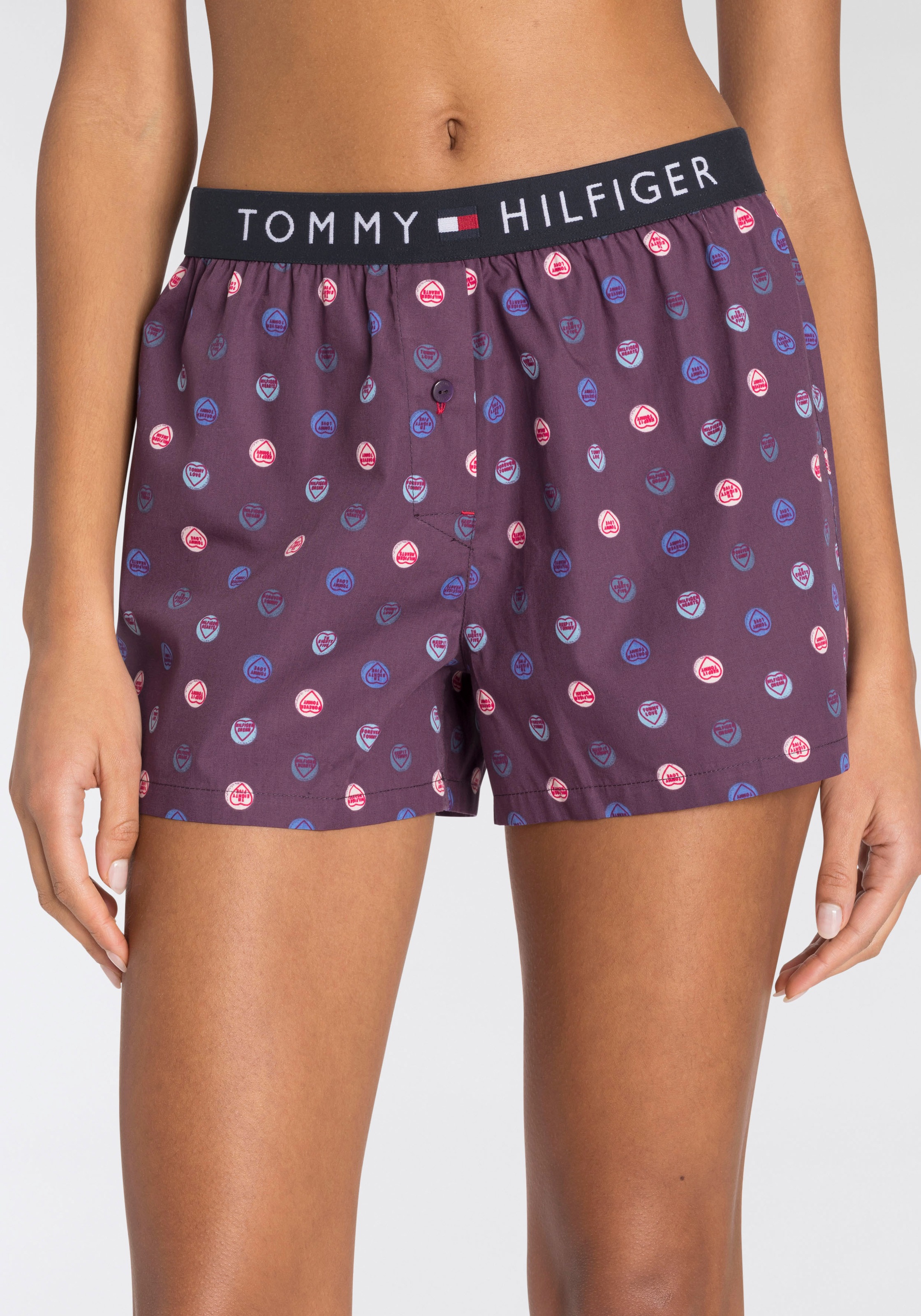 Tommy Hilfiger Underwear Schlafshorts, mit Punkteprint
