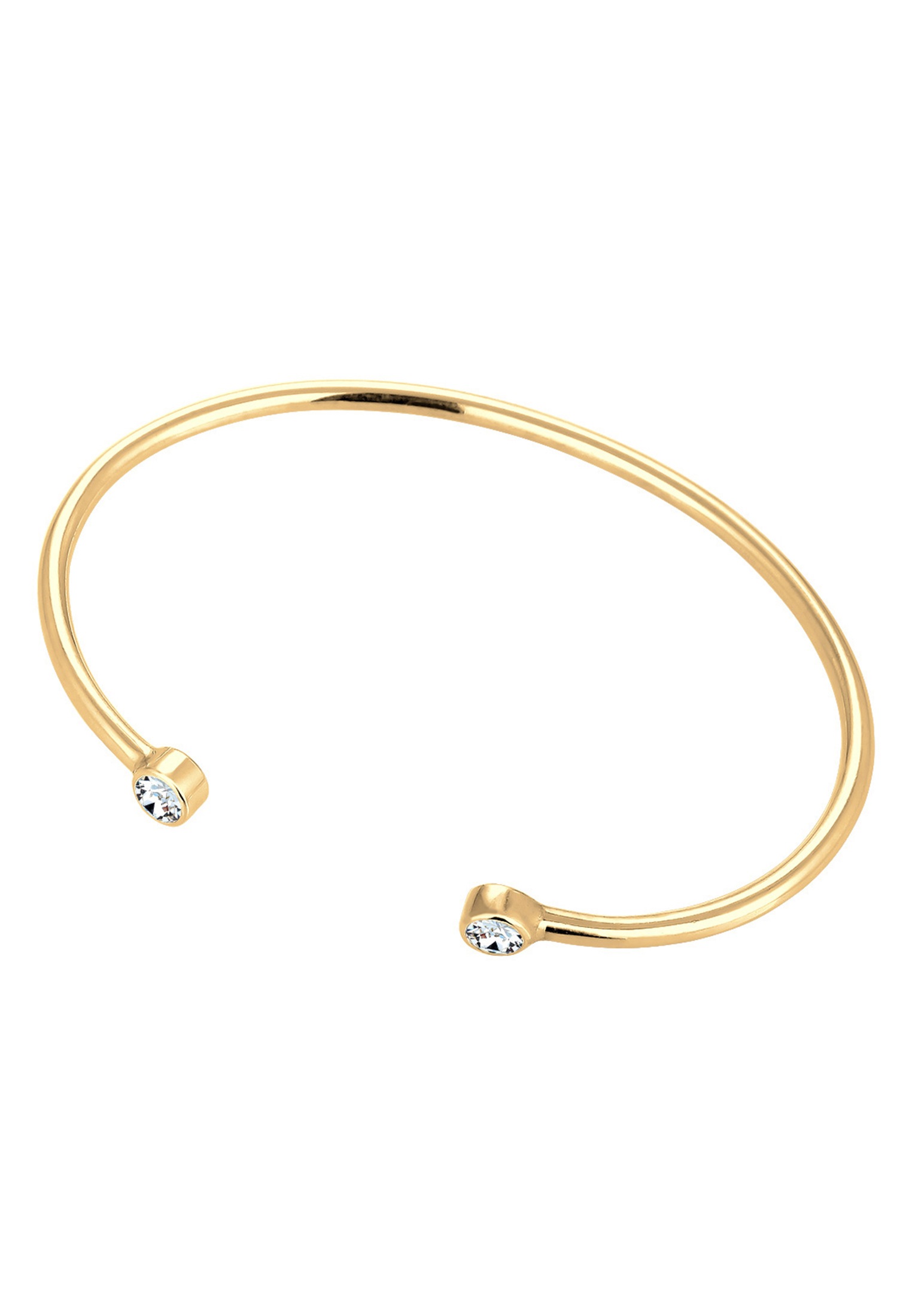 Elli Armreif »Armband Armreif Trend Kristalle 925 Silber«