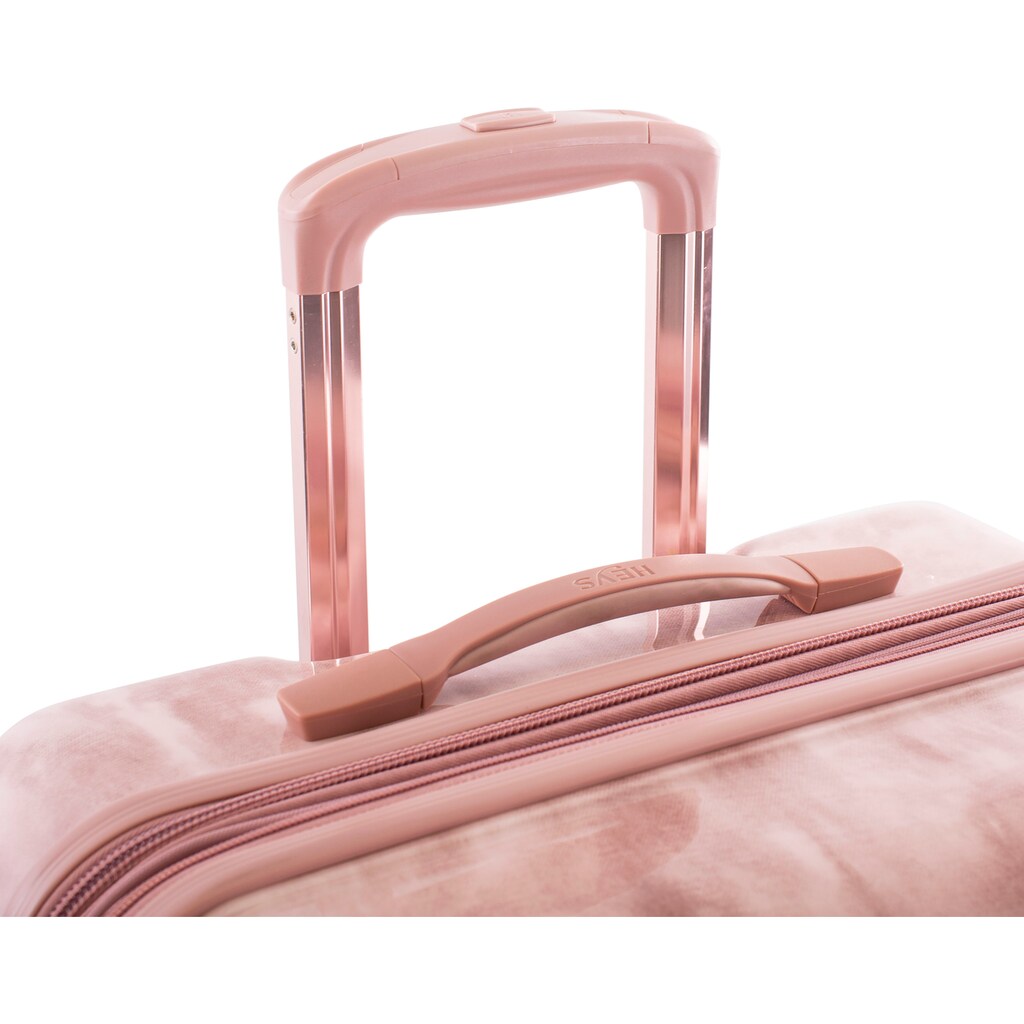 Heys Hartschalen-Trolley »Tie-Dye pink, 66 cm«, 4 Rollen