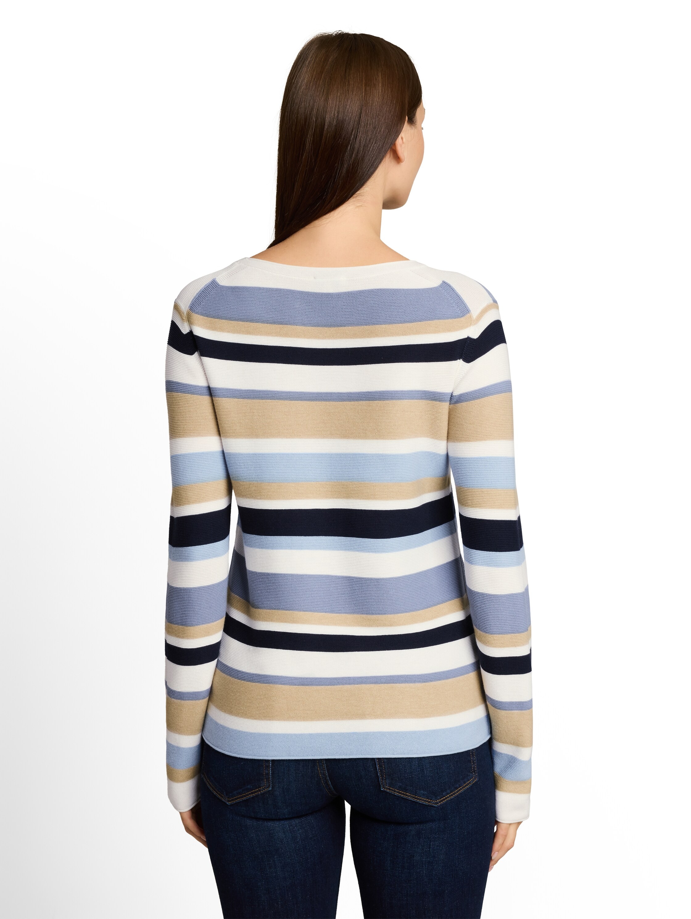 TOM TAILOR Strickpullover »Regular« mit Rundhals und Rollkanten