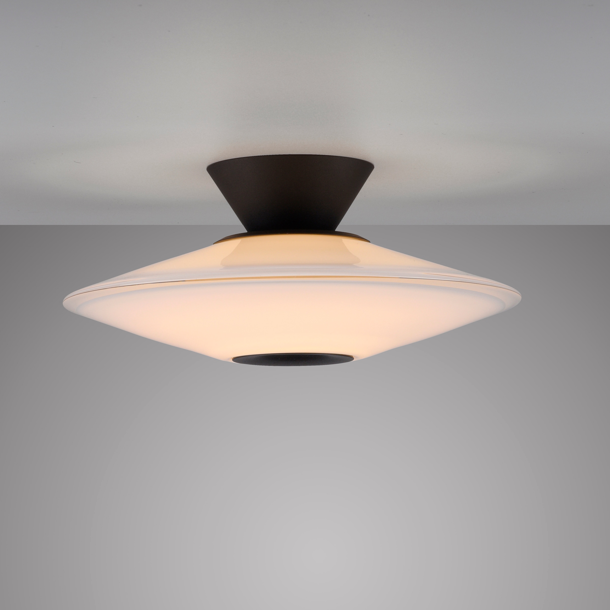 Paul Neuhaus LED Deckenleuchte »ELIPSA« LED-Board 1 Stk. Warmweiß Dimmfähig über separaten Tronicdimmer, Opalglas