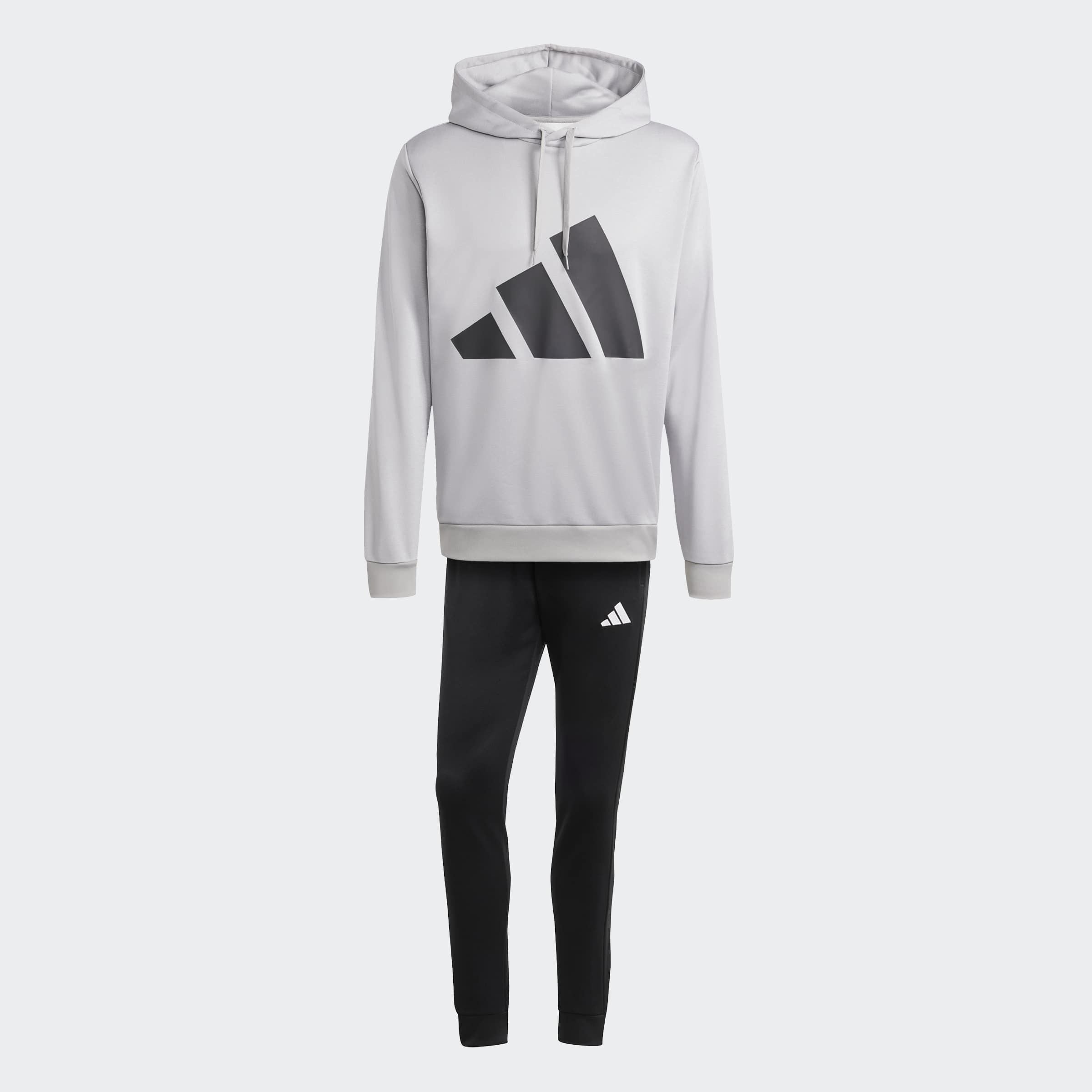 adidas Sportswear Trainingsanzug »M BL FT HD TS«, (2 tlg.), aus weichem French-Terry-Material, Hoodie