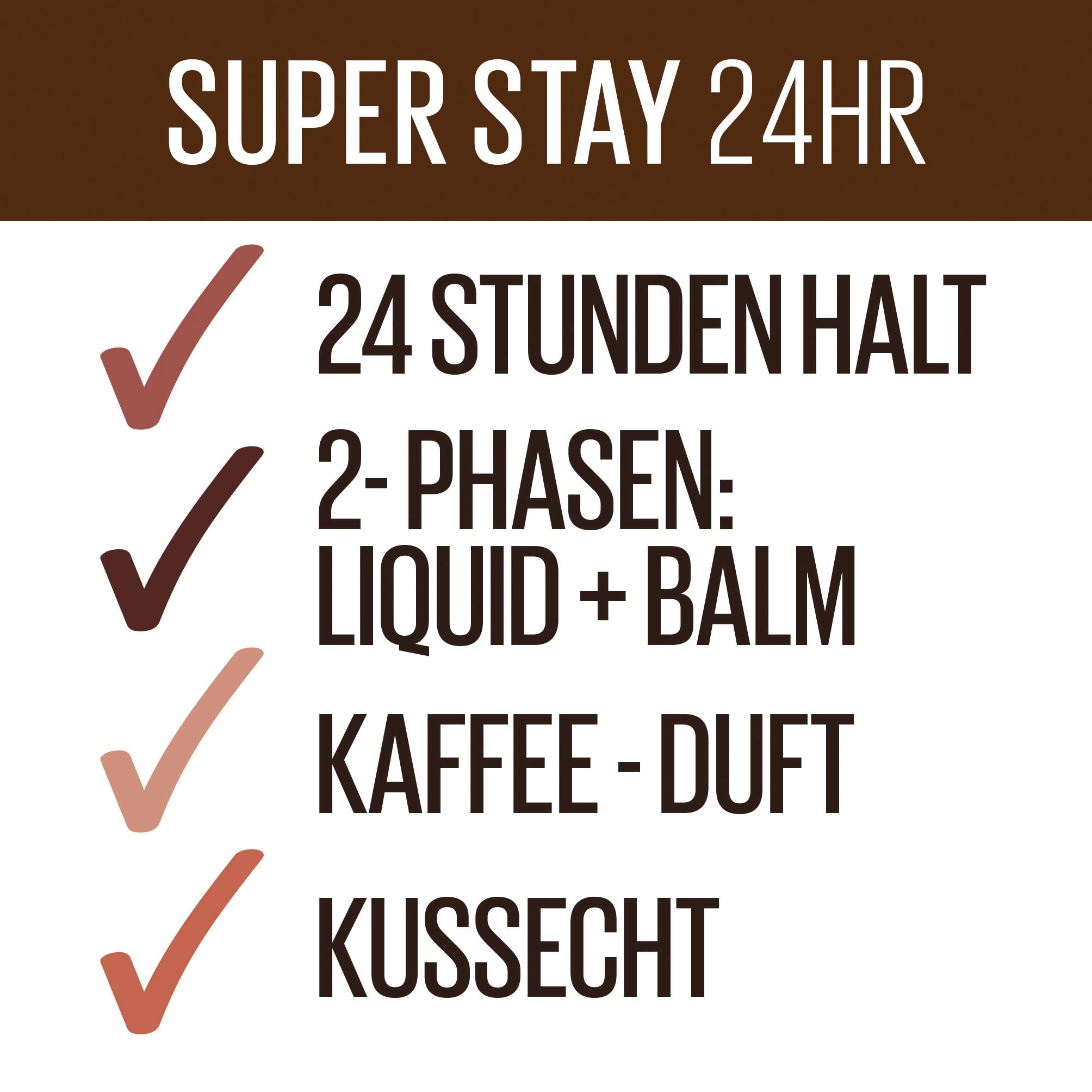 MAYBELLINE NEW YORK Lippenstift »Super Stay 24H Coffee«, mit natürlichen Inhaltstoffen