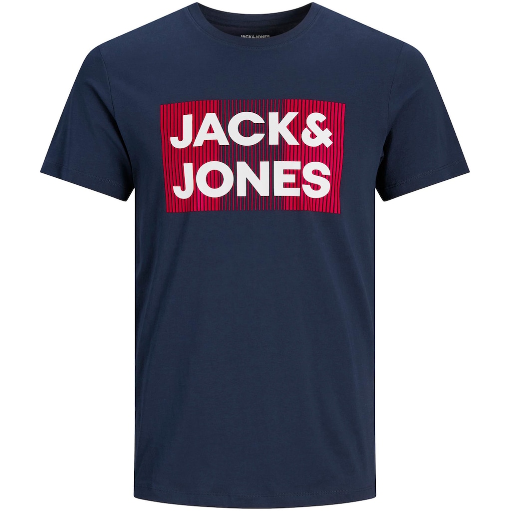 Jack & Jones T-Shirt »CORP LOGO TEE«, (Packung, 3 tlg., 3er-Pack)