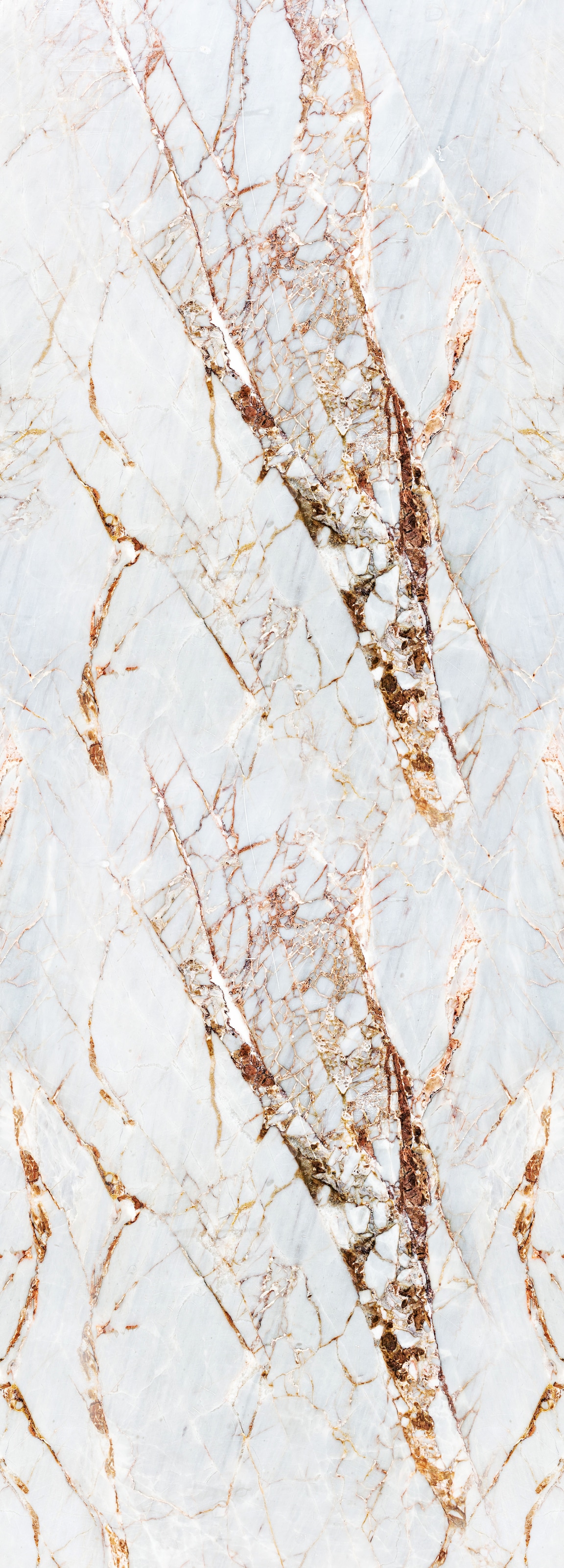 queence Vinyltapete »Marmor-Weiß« Steinoptik glatt 90x250cm, selbstklebend, kinderleichte Anbringung, , Sticker