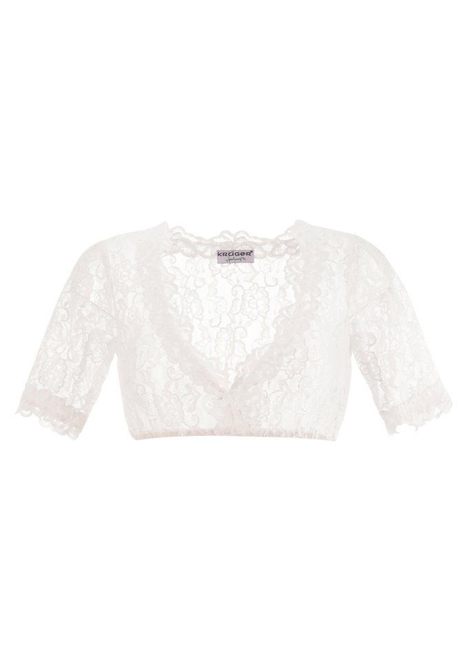 KRÜGER COLLECTION Dirndlbluse »Cassandra«, mit edler Spitze