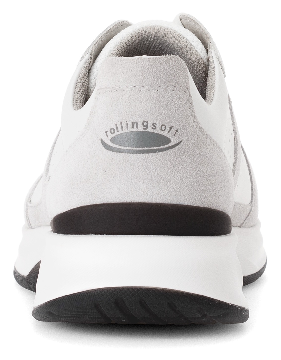 Gabor Rollingsoft Keilsneaker, Freizeitschuh, Halbschuh, Schnürer, gepolsterter Schaftrand, G-Weite