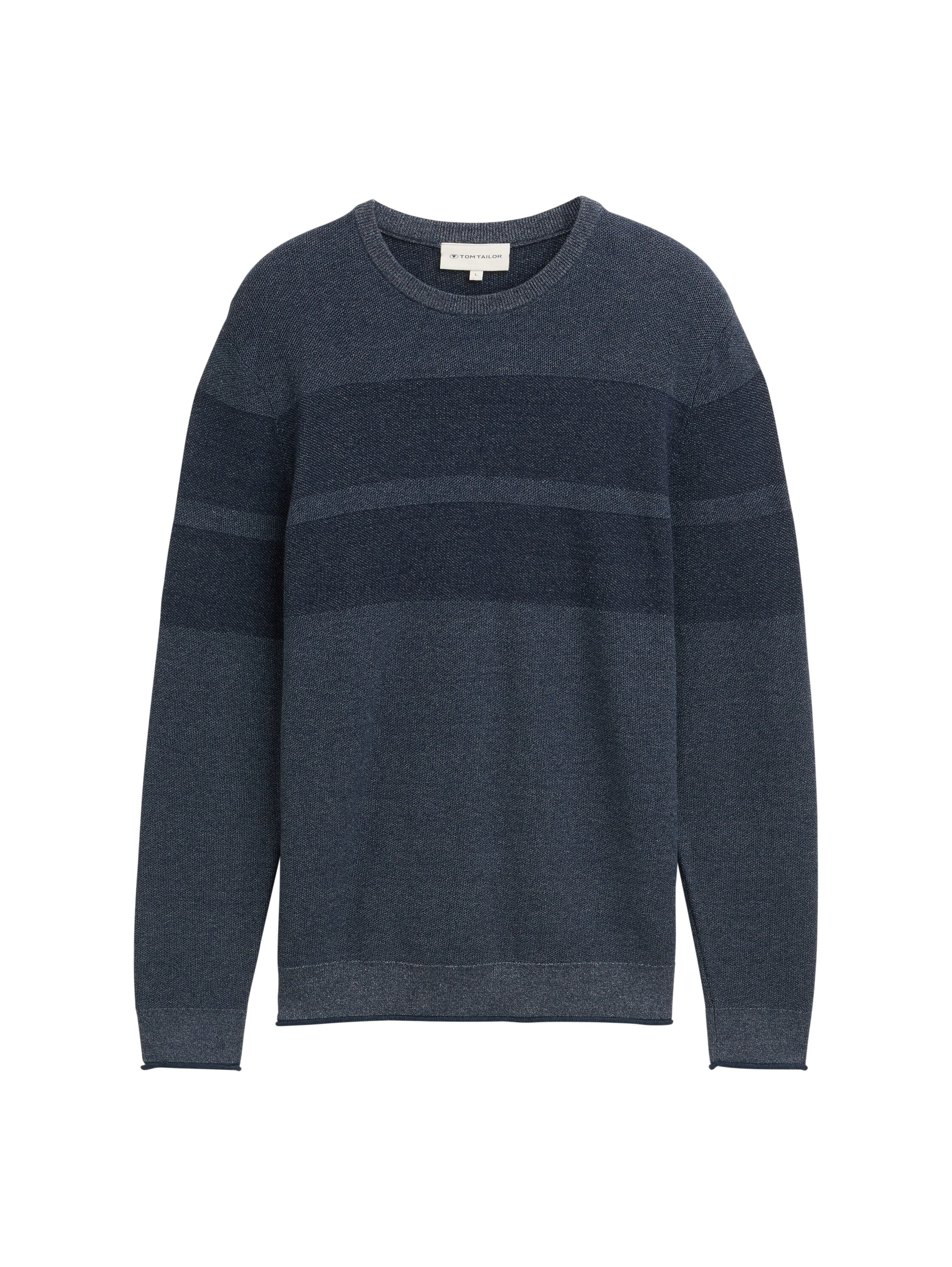 TOM TAILOR Strickpullover, im Streifen-Look
