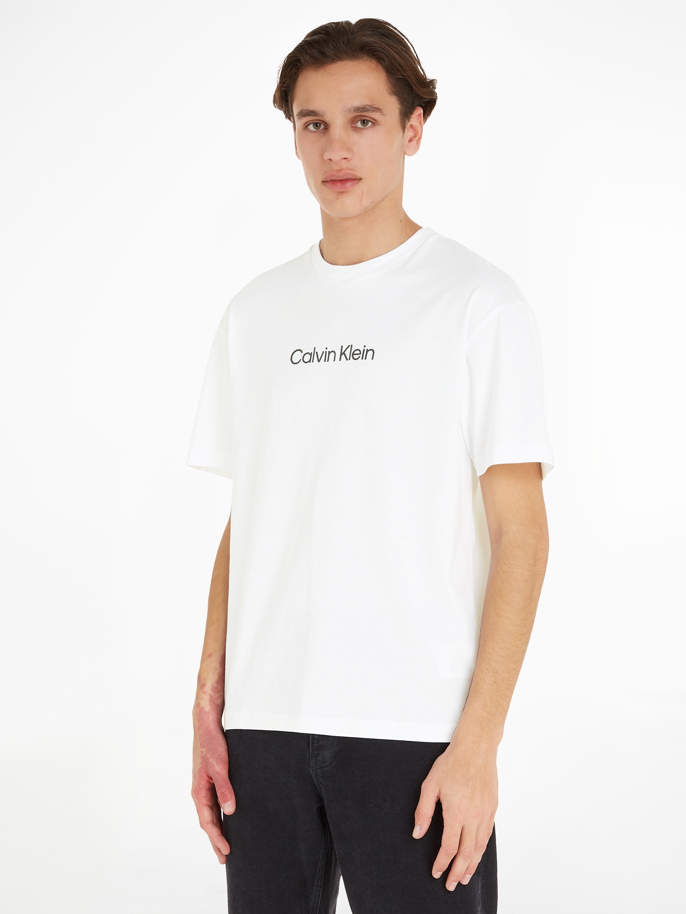 Calvin Klein T-Shirt »HERO LOGO COMFORT T-SHIRT«, mit aufgedrucktem Markenlabel