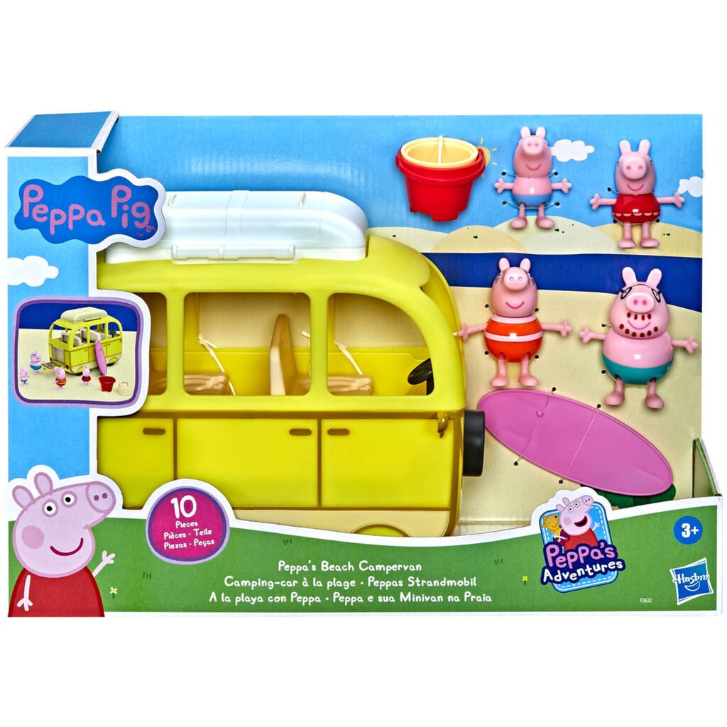 Hasbro Spielwelt »Peppa Pig, Peppas Strandmobil«