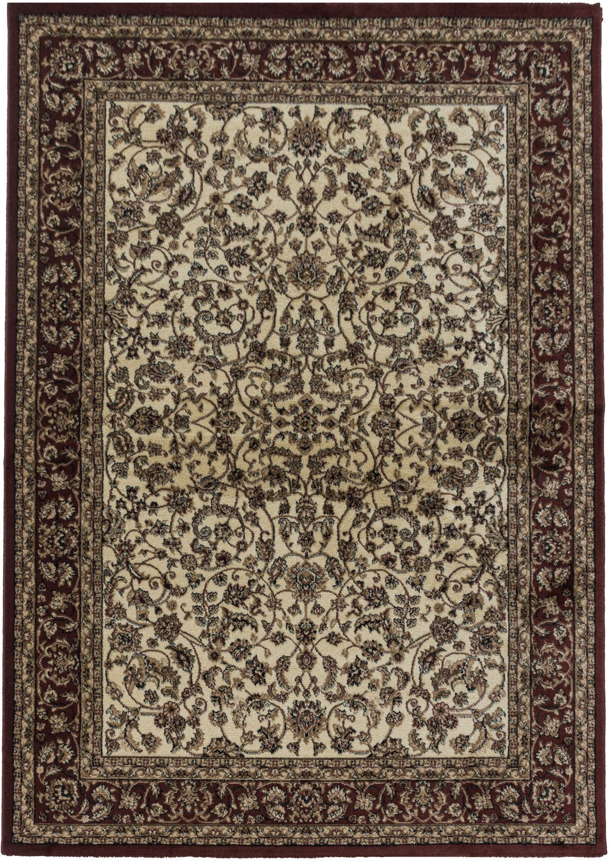 Ayyildiz Teppiche Teppich »KASHMIR 2604« rechteckig 10 mm Höhe Orient Optik, pflegeleicht, robuster Kurzflor, Wohnzimmer