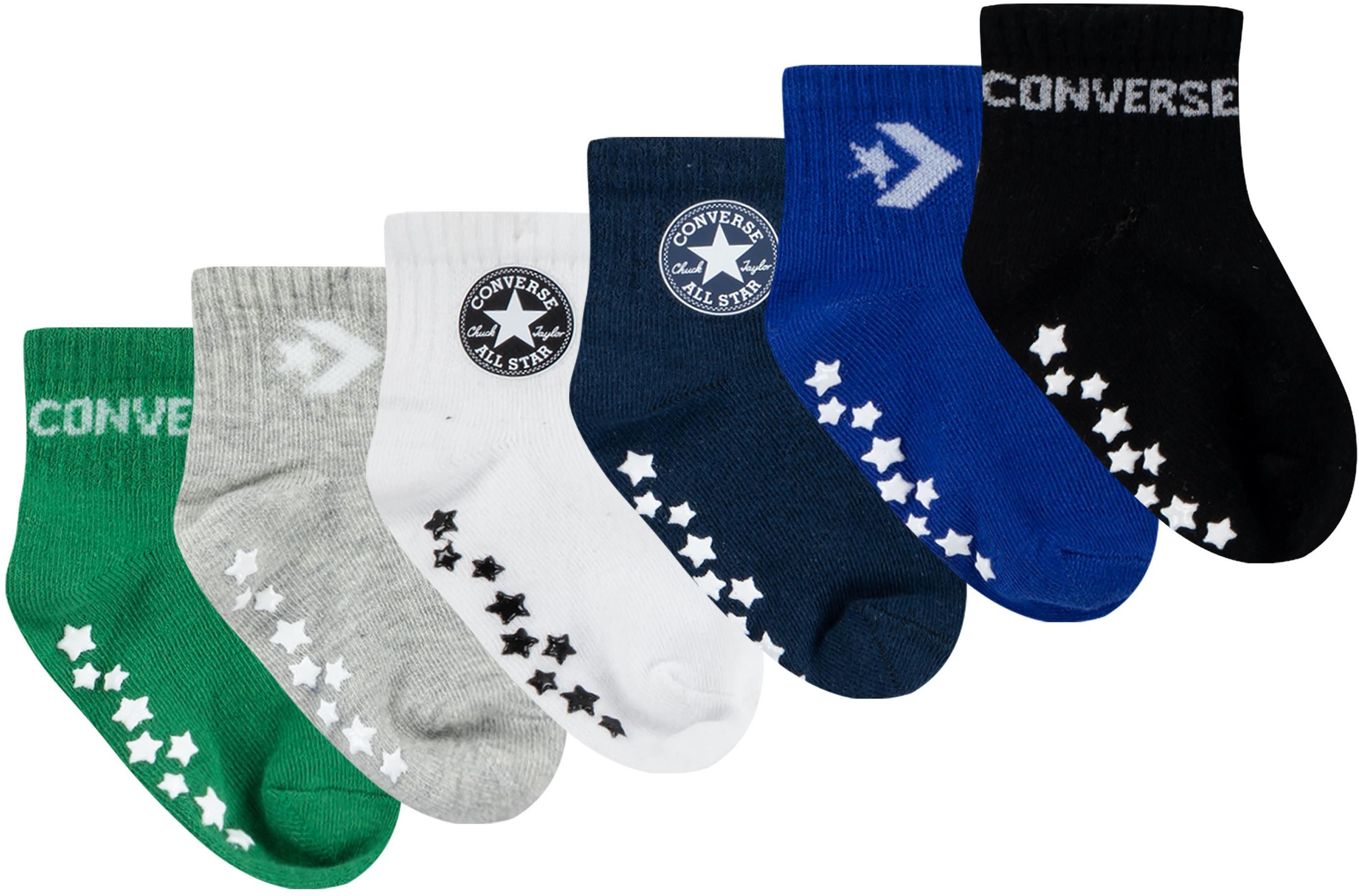 Converse ABS-Socken »CHN CORE 6PK GRIP INF TOD SCKS«, (6 Paar)