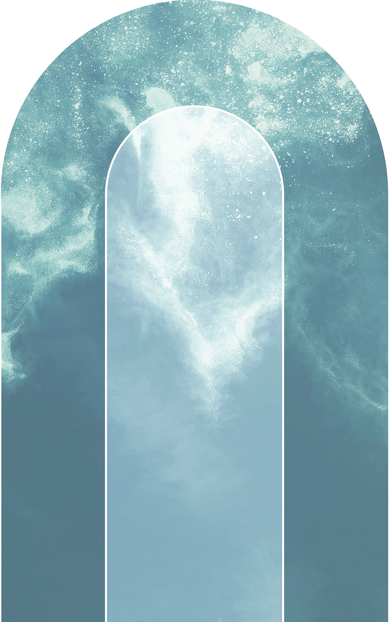 Komar Fototapete »Tide«, Comic-botanisch, 127 x 200 cm