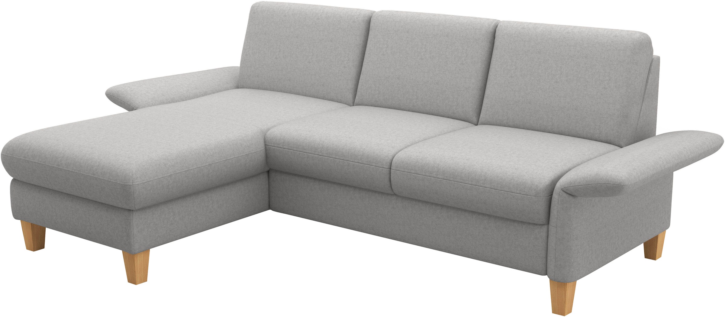Home affaire Ecksofa »Rochelle, L-Form«, wahlweise mit Armteilverstellung, Bettfunktion und Bettkasten