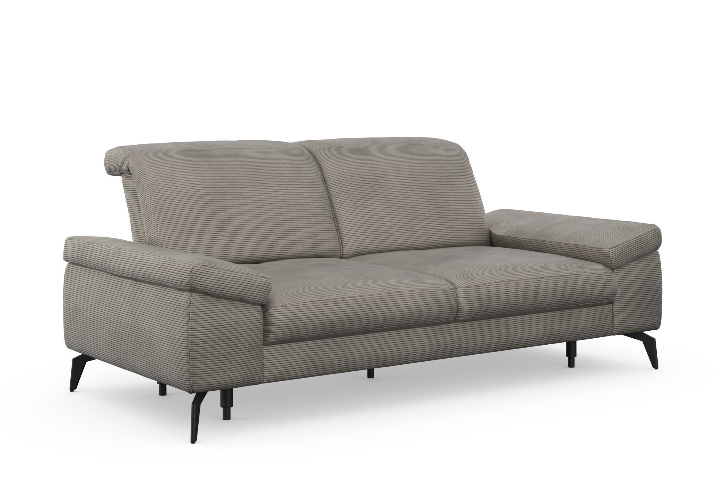 sit&more 2,5-Sitzer »Cabana«, Breite 211 cm, mit oder ohne Sitztiefen-, und Kopfteilfunktion