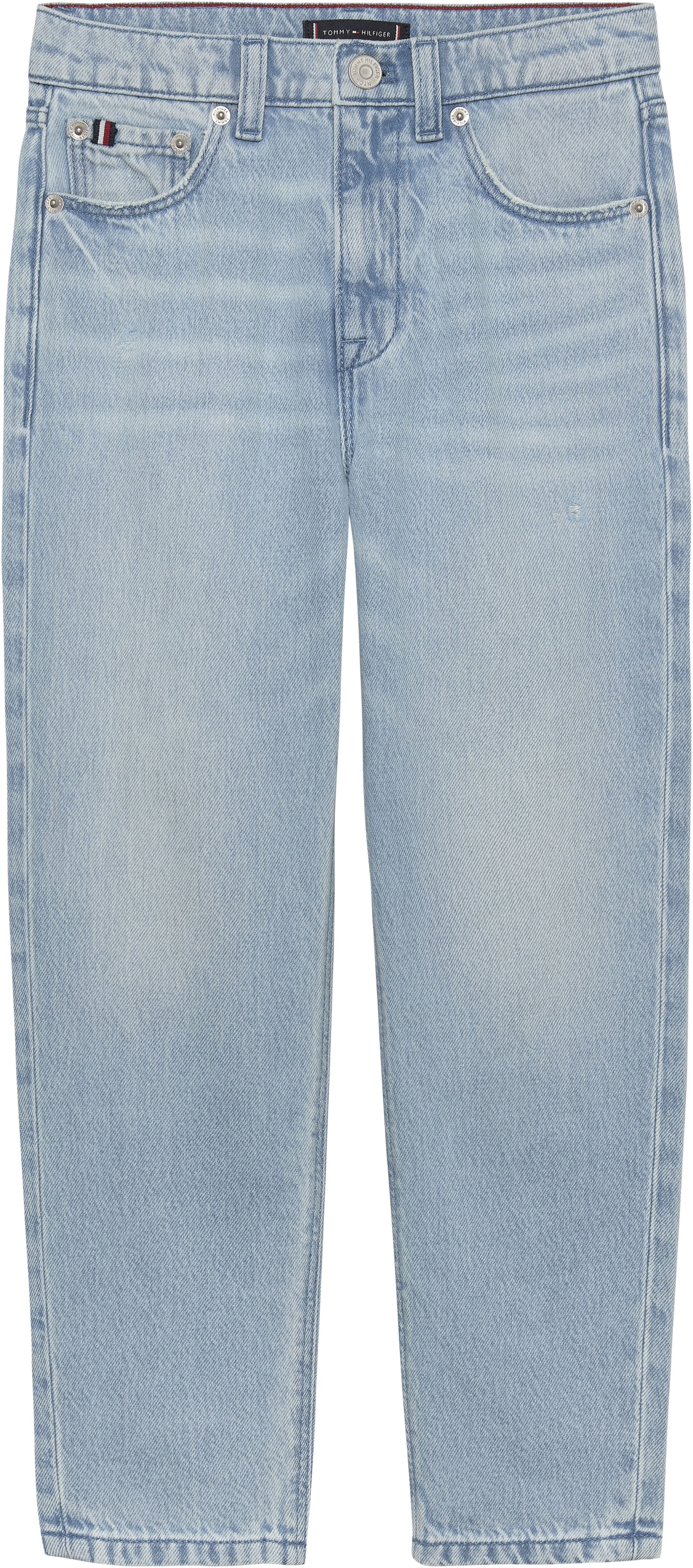 Tommy Hilfiger 5-Pocket-Jeans »ARCHIVE LIGHT BLUE JEANS« Kinder bis 16 Jahre, mit Fade-Effekt, regular fit