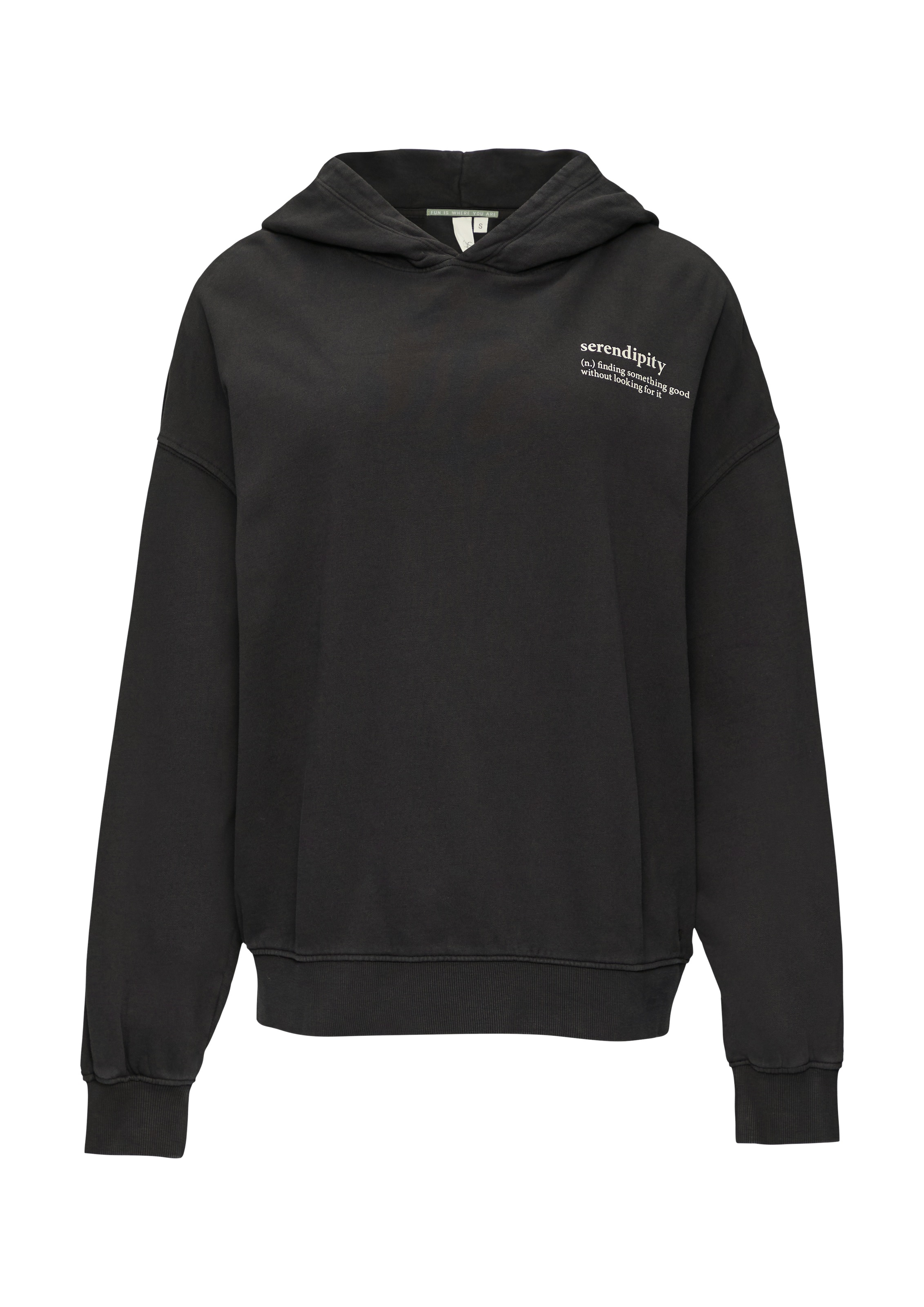 QS Hoodie, mit Kapuze