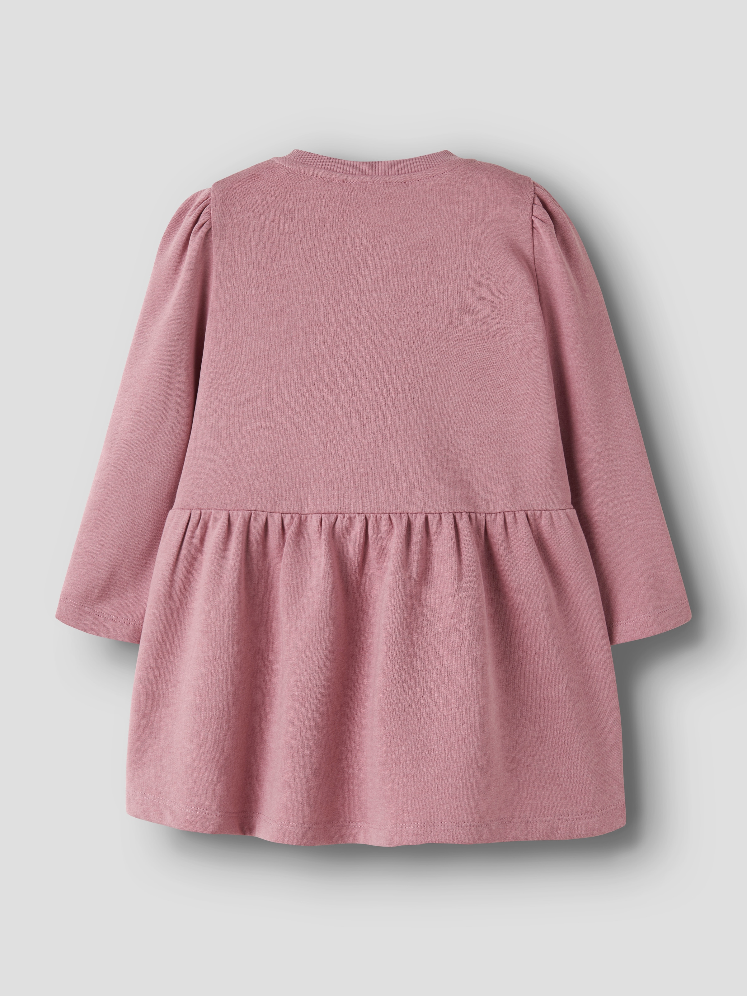 Name It Minikleid »NMFVIMA LS SWE DRESS BRU« Baumwollmischung, regular fit