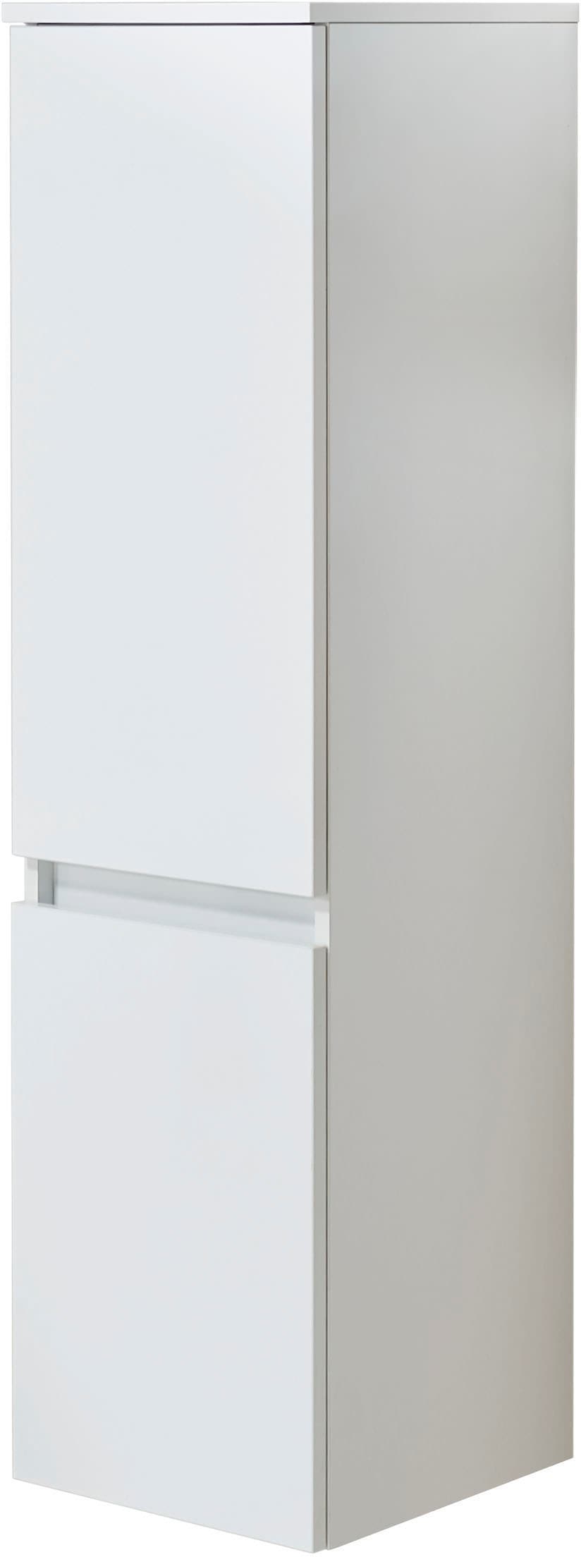 Saphir Badmöbel-Set »Quickset 360 3-teilig, Keramik-Aufsatzbecken mit LED-Spiegelschrank« 5 Stk. tlg.