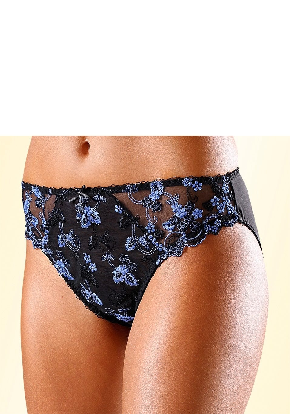 Slip, mit Blümchen-Stickereispitze schöner OTTO kaufen bei LASCANA Dessous