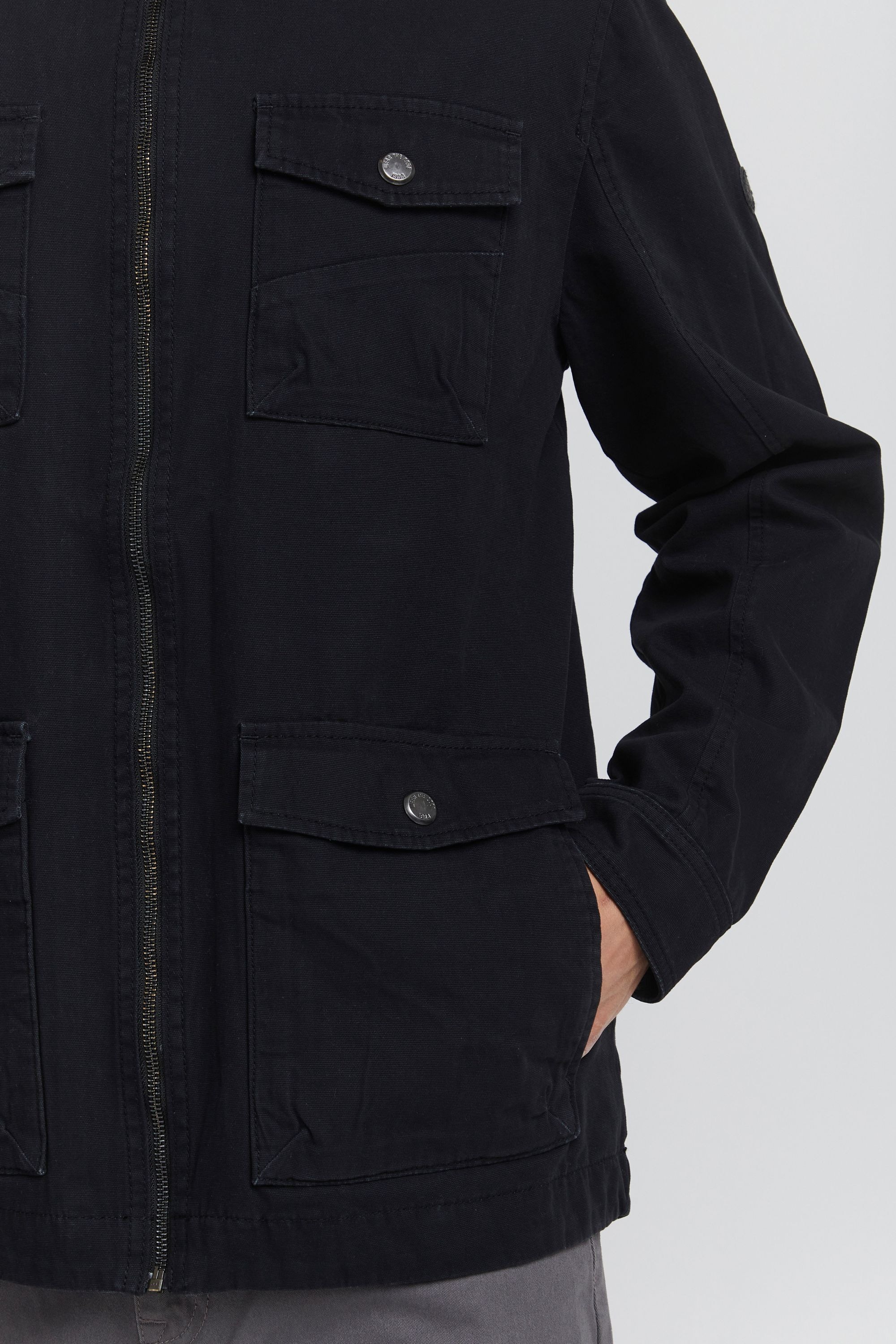 Indicode Fieldjacket »Fieldjacke IDBolven«, ohne Kapuze