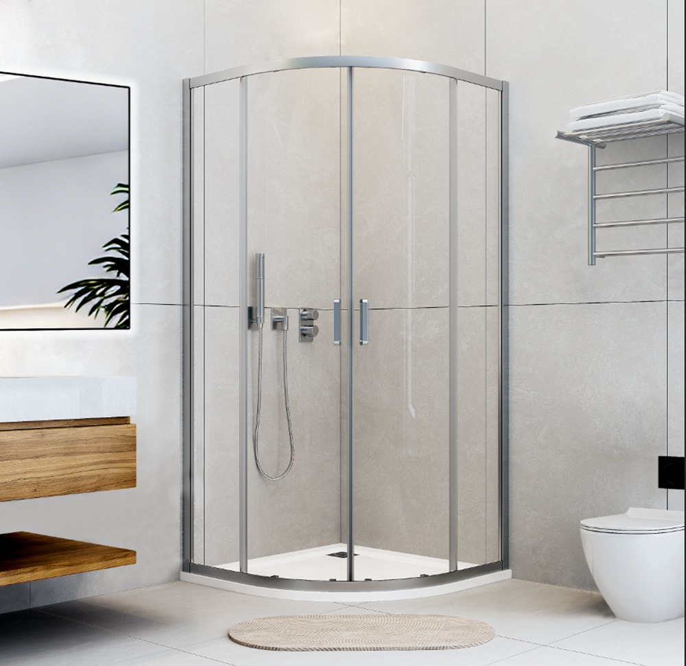 welltime Runddusche »Summer Deluxe« Der Klassiker mit verbessertem Rahmen und neuem Rollensystem