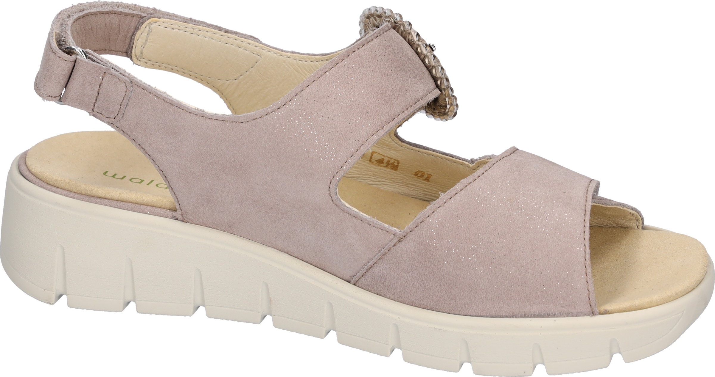 Waldläufer Sandale »K-ADEA«  Sommerschuh, Keilsandalette mit Klettverschlüssen, K-Weite