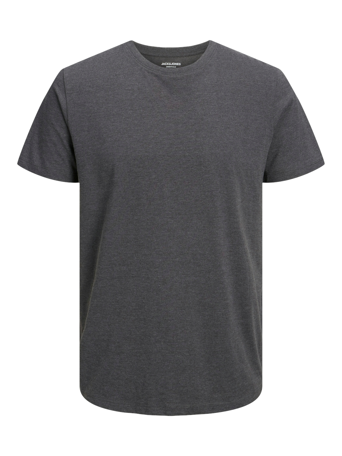 Jack & Jones Rundhalsshirt »JJEORGANIC MELANGE TEE SS O-NECK NOOS«, in Melange Optik