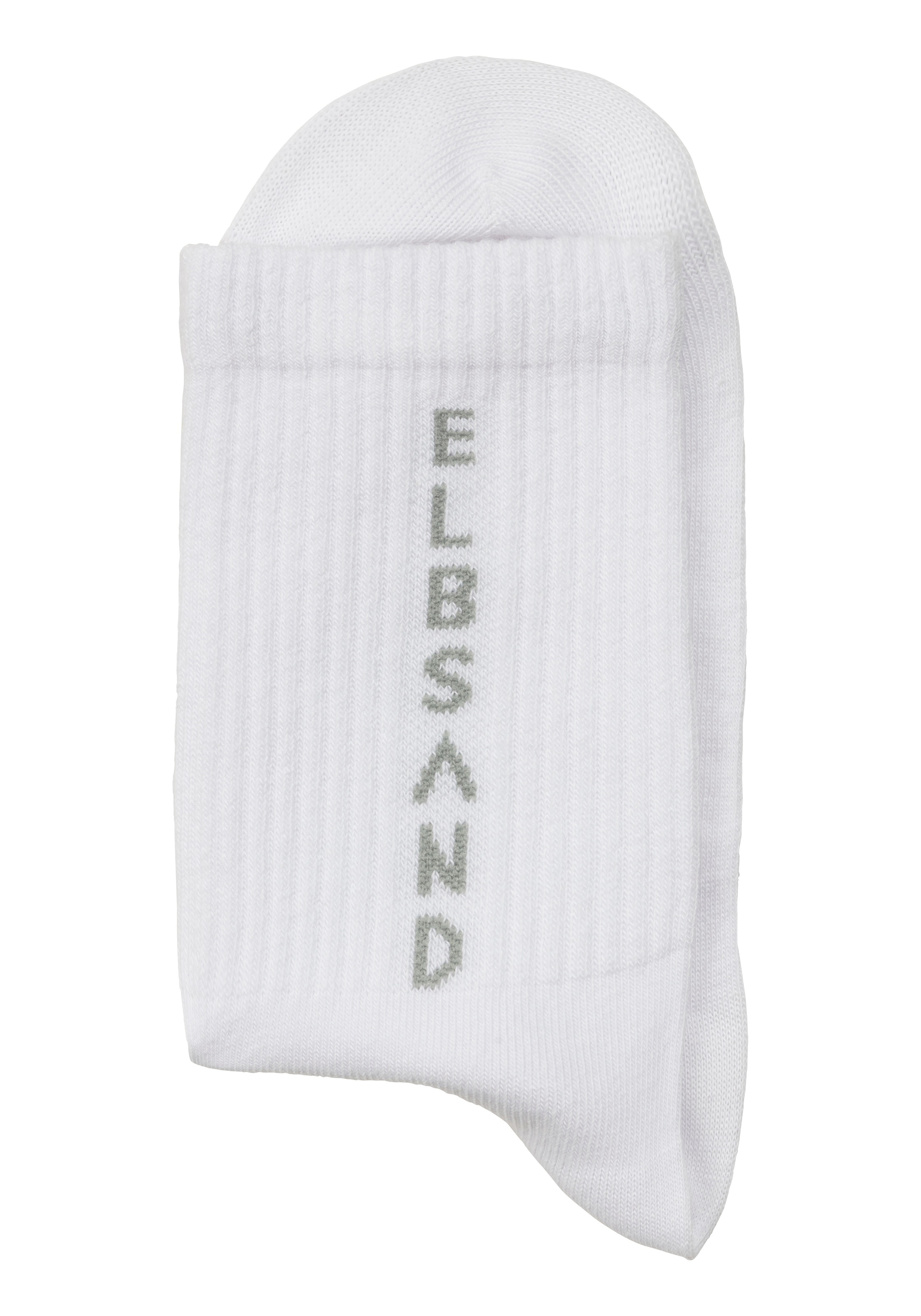 bei Schriftzug eingestricktem OTTO Socken, (3 Paar), Elbsand mit bestellen
