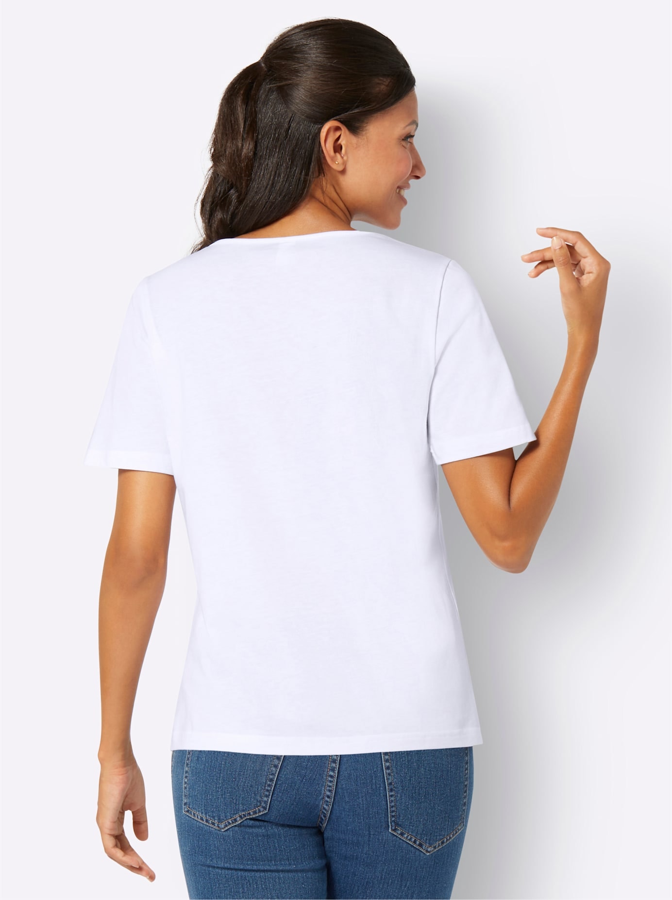 Classic Basics Trachtenshirt »Rundhals-Shirt«, (1 tlg.)