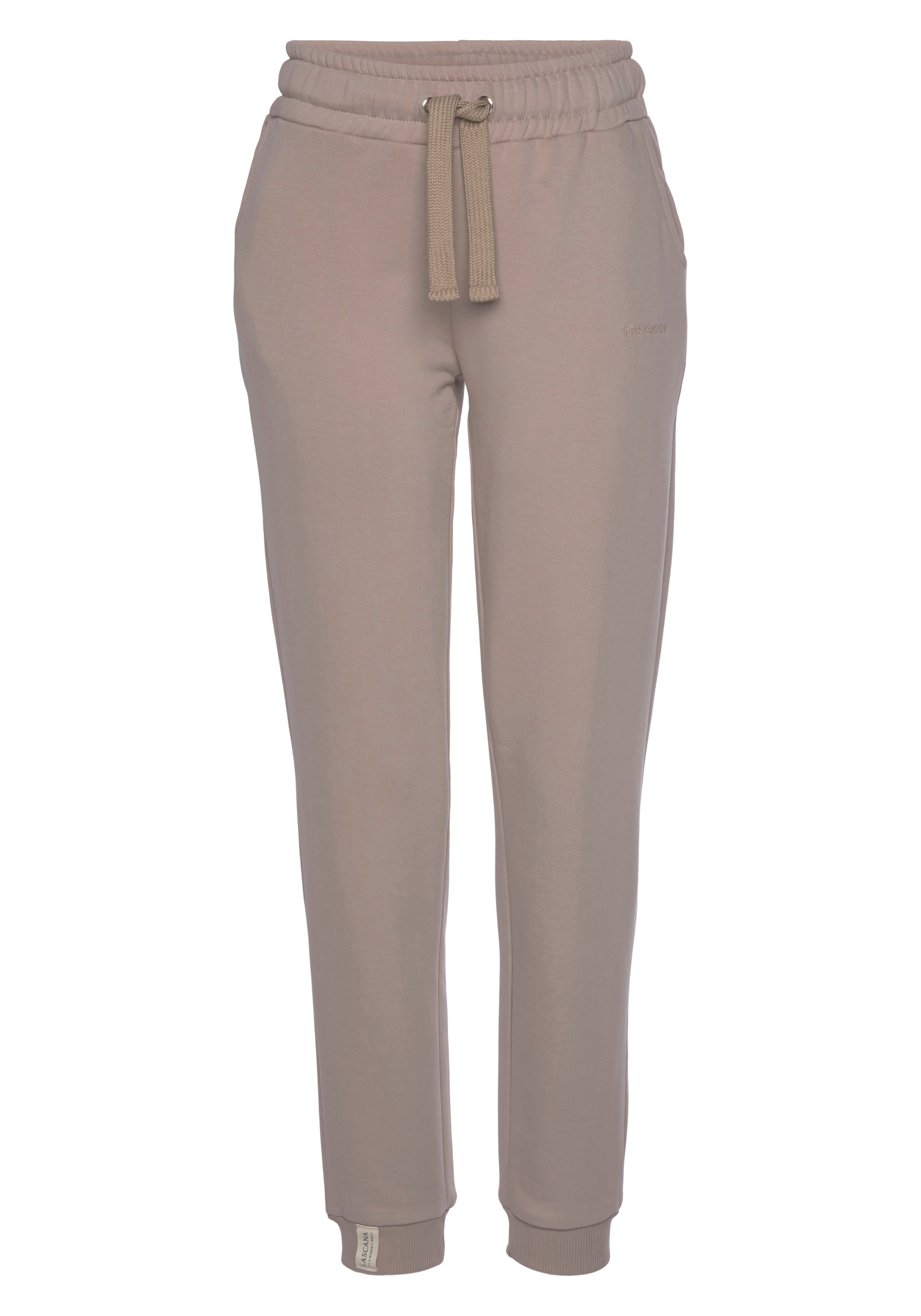 LASCANA Sweathose »-Relaxhose«, aus organischer Baumwolle, Loungewear