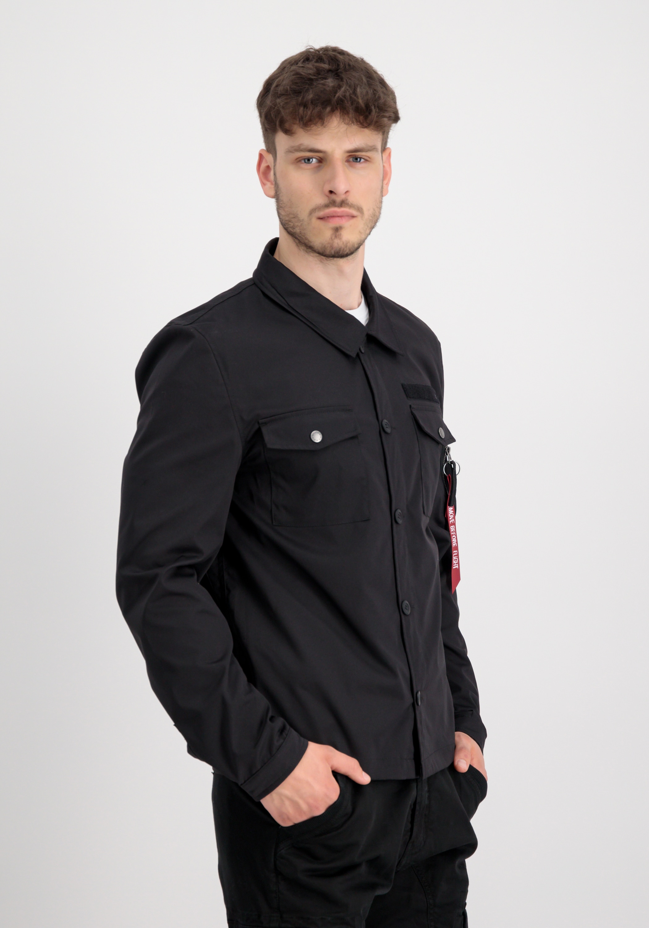 Alpha Industries Hemdjacke »ALPHA INDUSTRIES Men - Overshirts Alpha Overshirt«