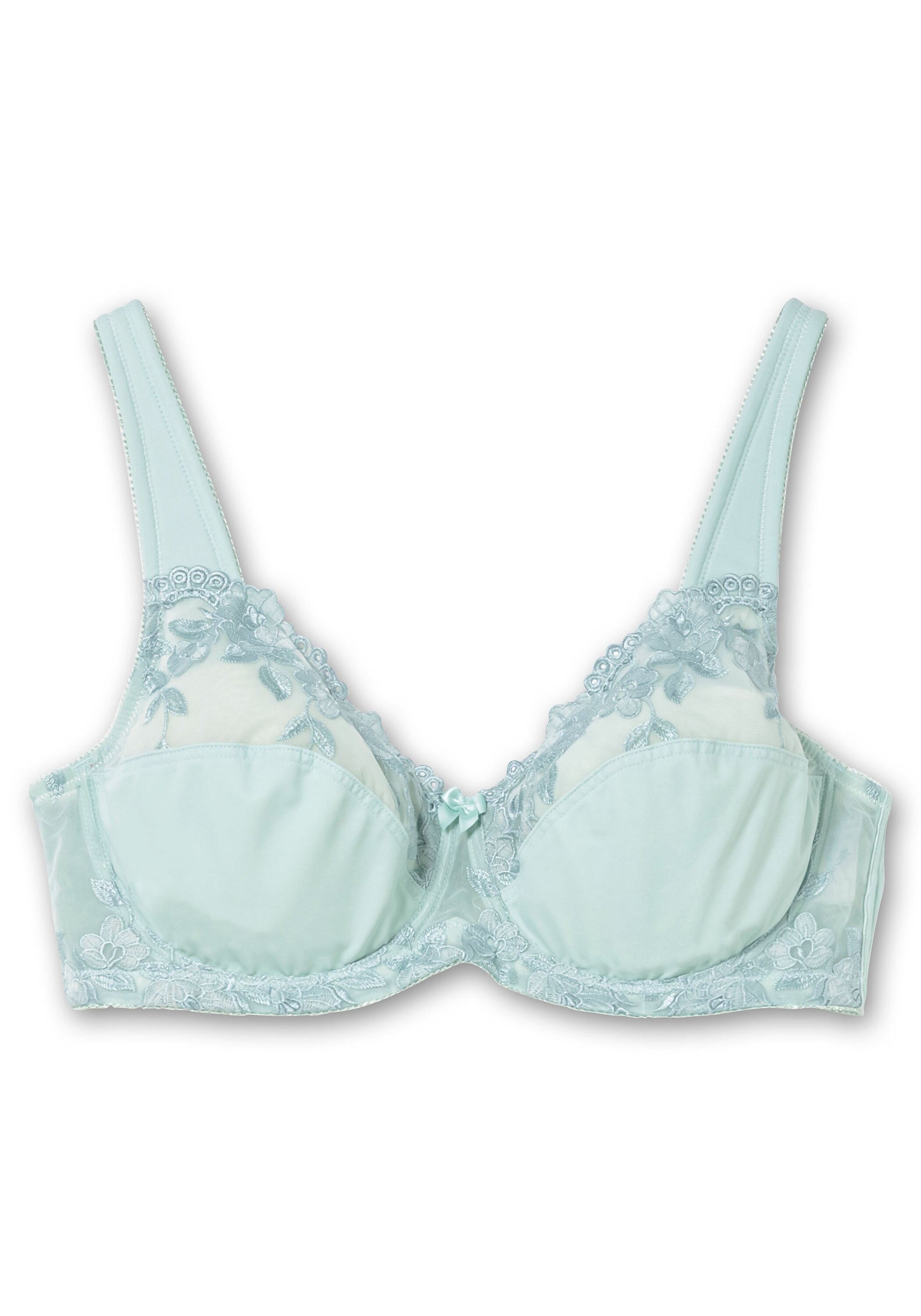Sheego Bügel-BH »Bügel-BH mit leicht transparenter Spitze«