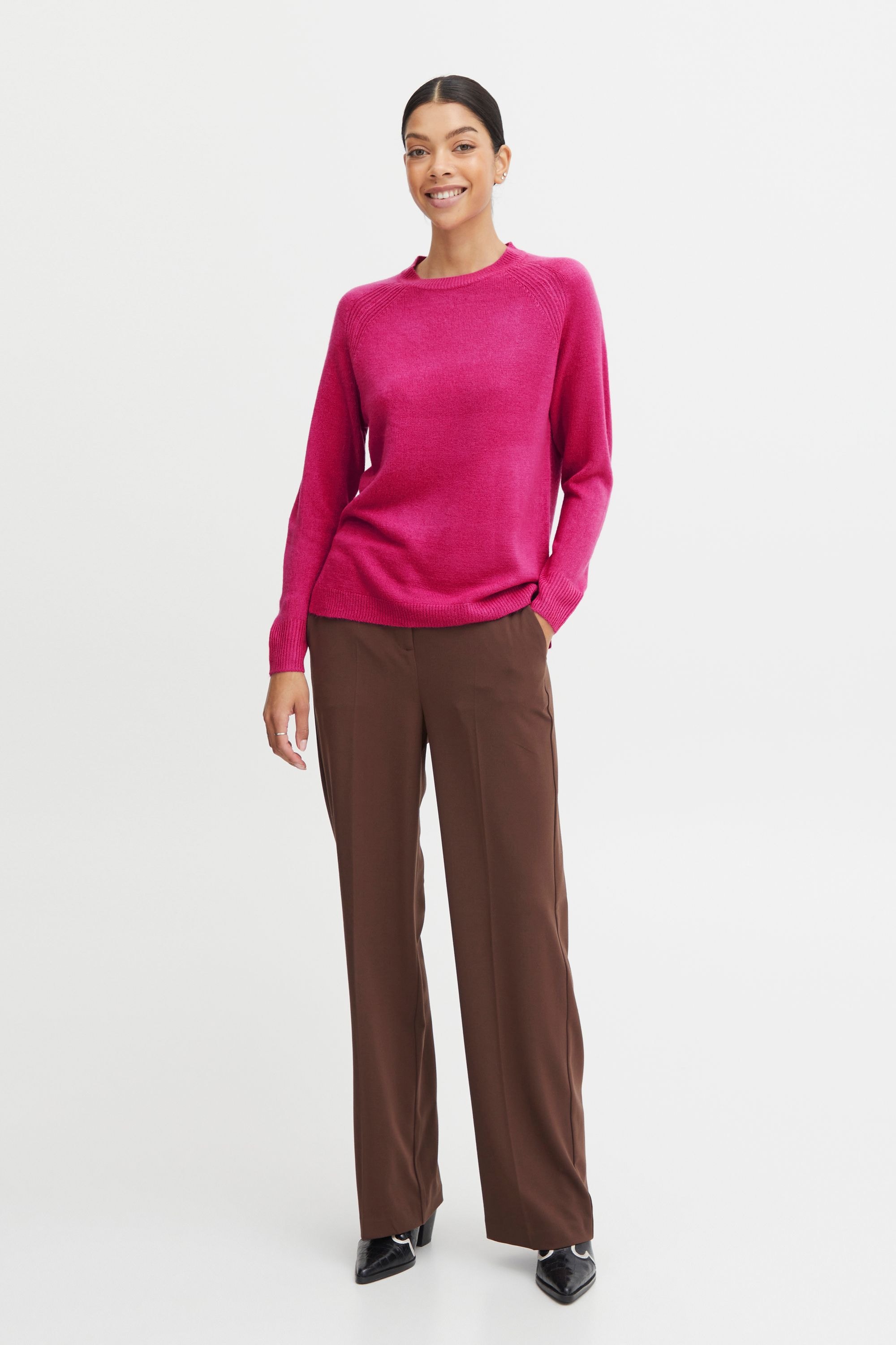 b.young Strickfleece-Pullover »Strickpullover BYMalea«