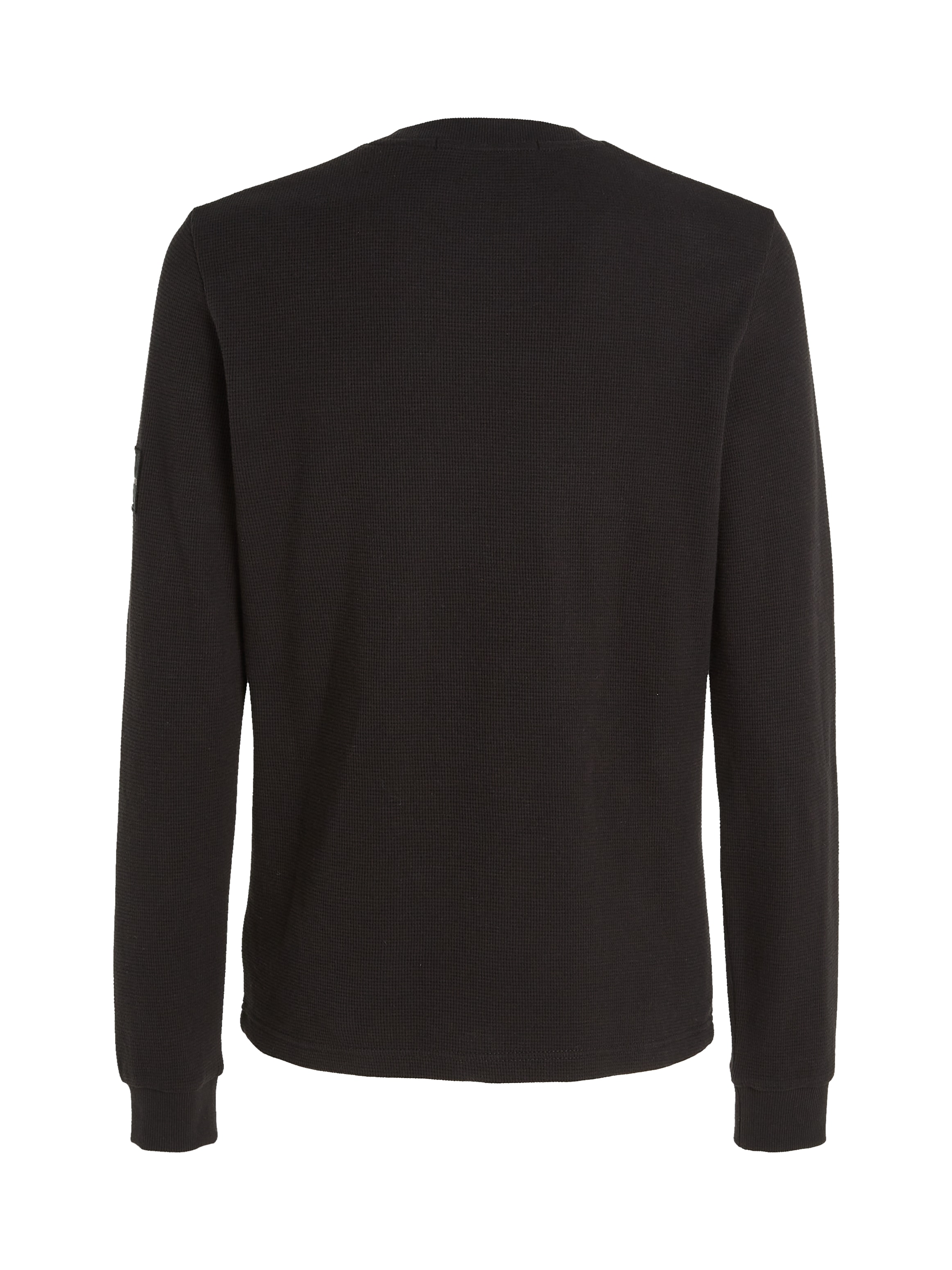 Calvin Klein Jeans Langarmshirt »BADGE WAFFLE LS TEE«, mit Logopatch