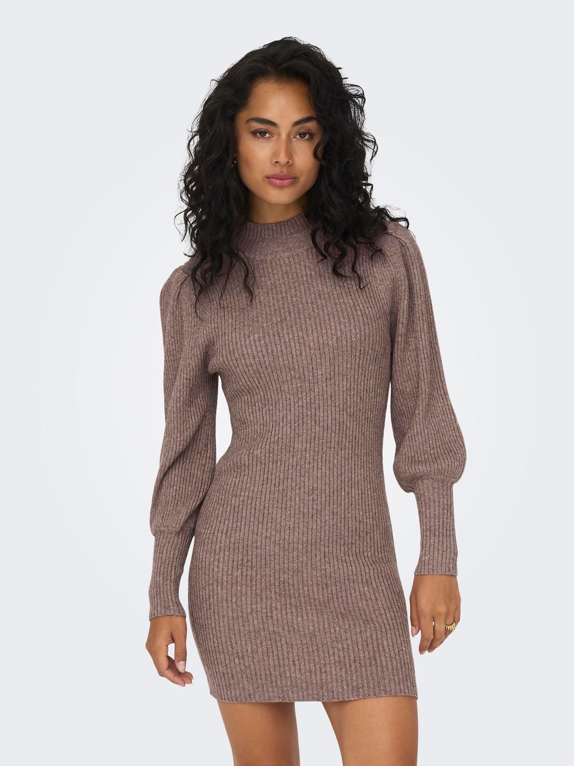 ONLY Strickkleid »ONLKATIA L/S DRESS KNT NOOS«